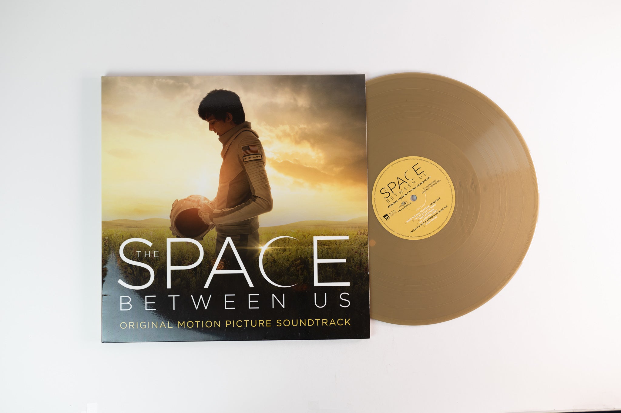 Andrew Lockington - The Space Between Us on Music On Vinyl - Gold Vinyl