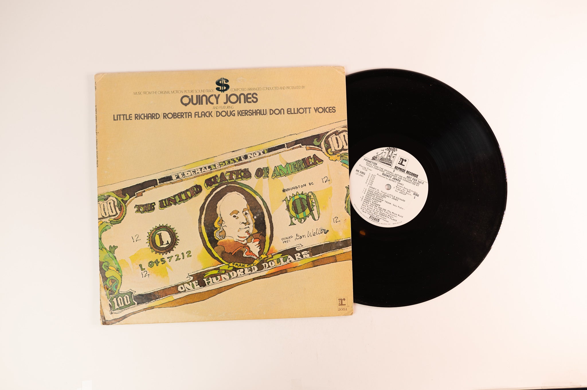 Quincy Jones -  $ (Music From The Original Motion Picture Sound Track) - Promo