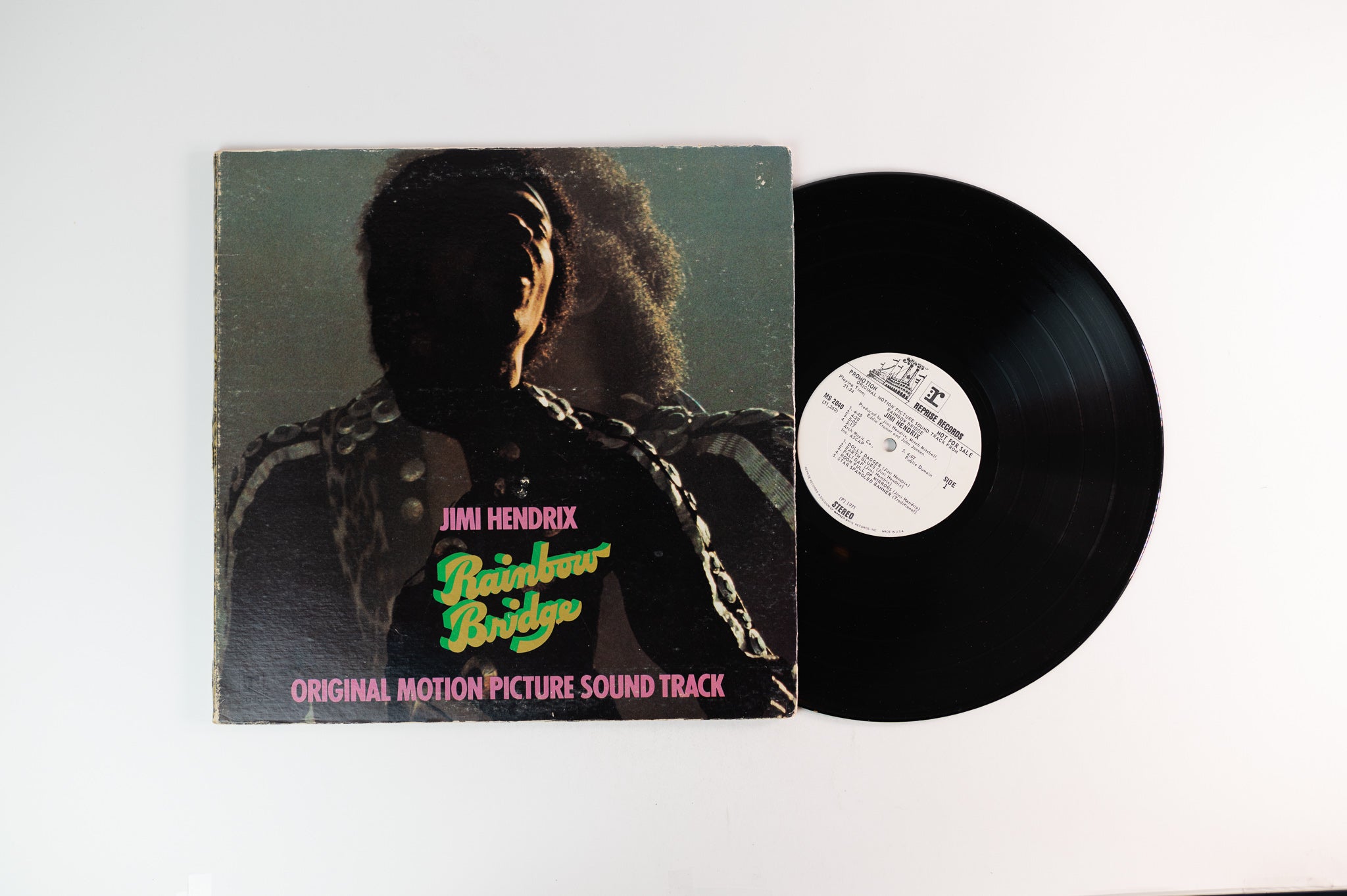 Jimi Hendrix - Rainbow Bridge (Original Motion Picture Sound Track) on Reprise - Promo