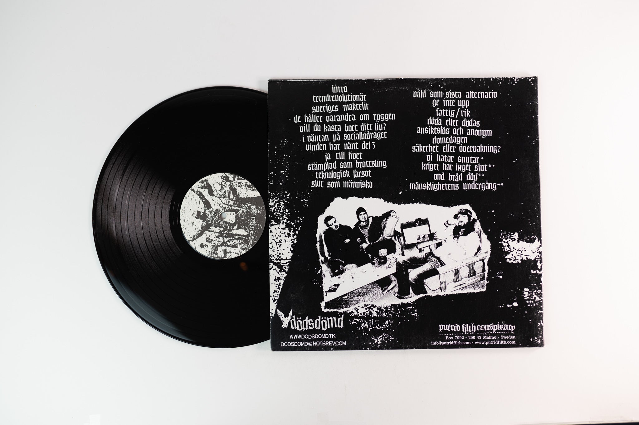 Dödsdömd - Samhällets Fiender Nummer Ett on 	Putrid Filth Conspiracy