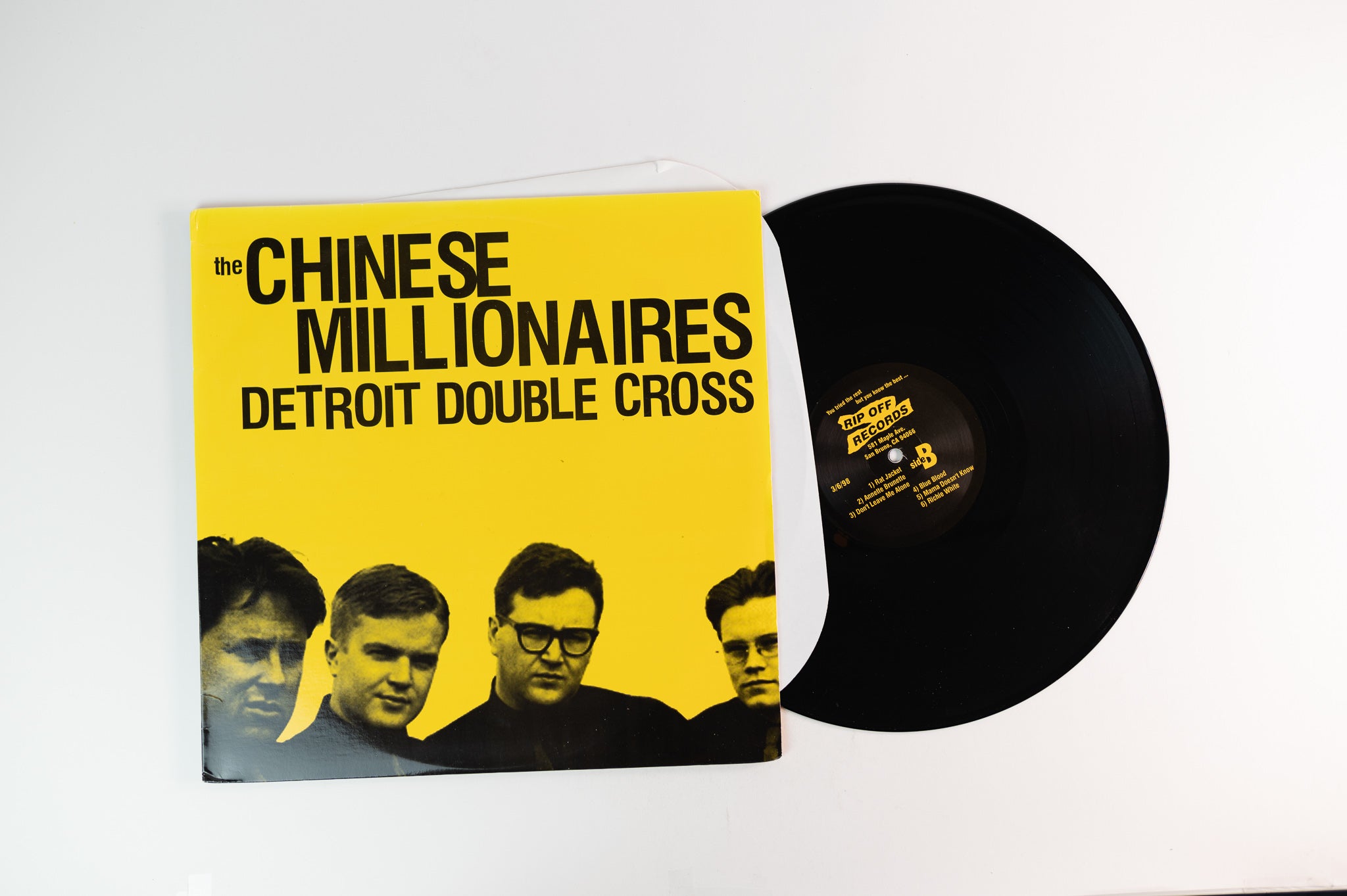 The Chinese Millionaires - Detroit Double Cross on Rip Off Records