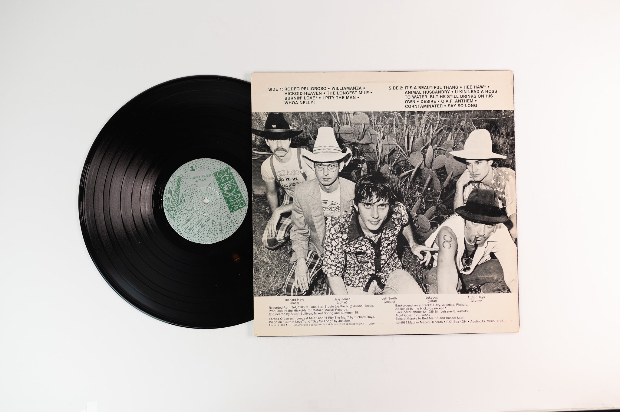 Hickoids - We're In It For The Corn on Matako Mazuri Records