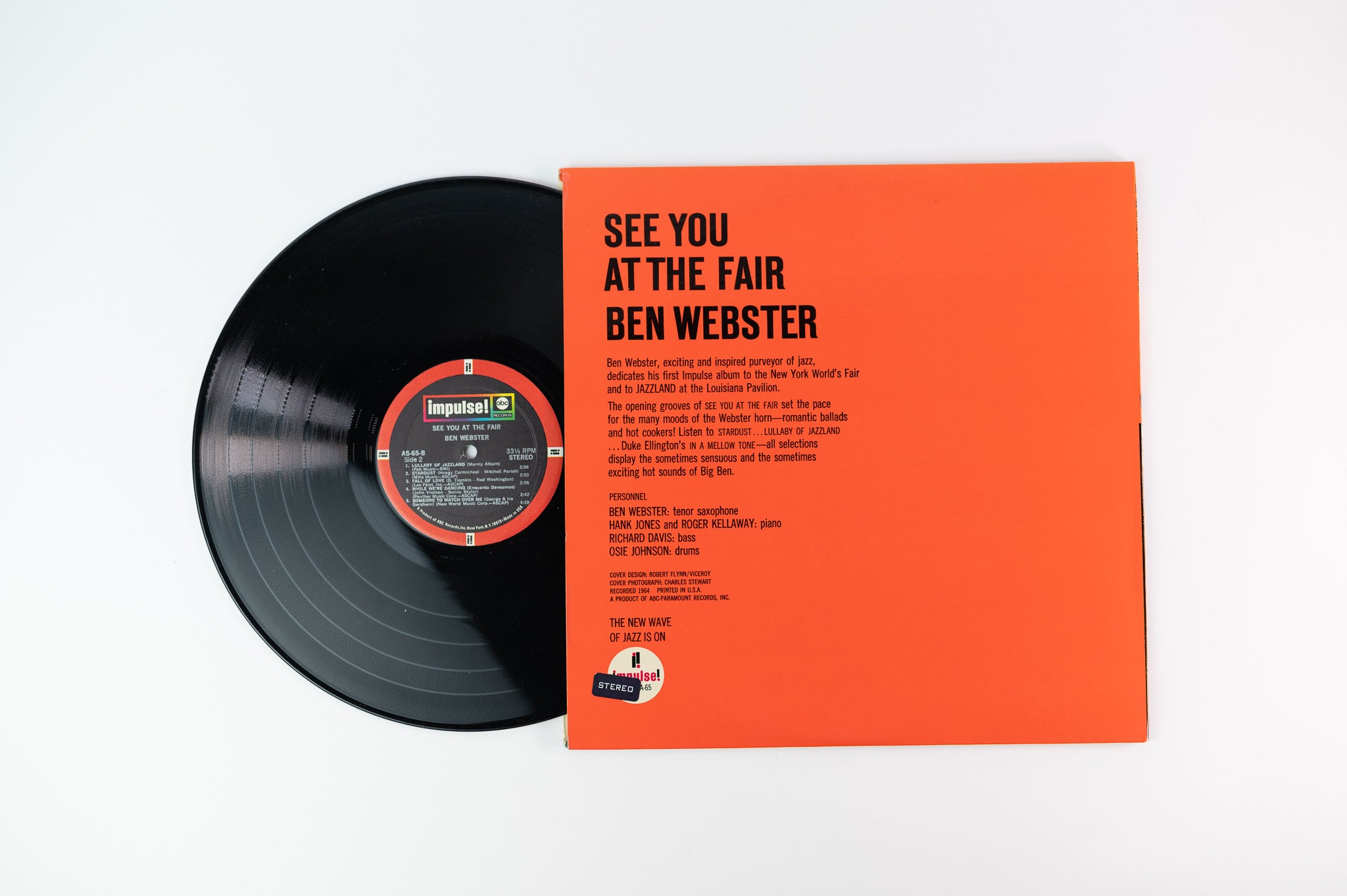 Ben Webster - See You At The Fair on ABC Impulse Stereo