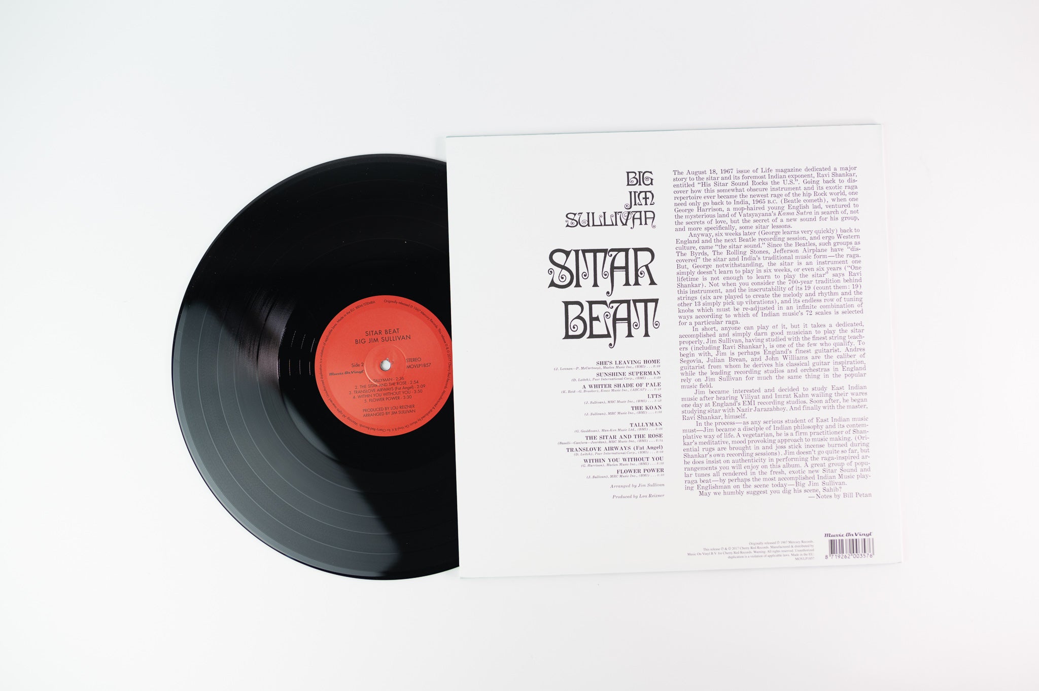 Big Jim Sullivan - Sitar Beat on Music On Vinyl