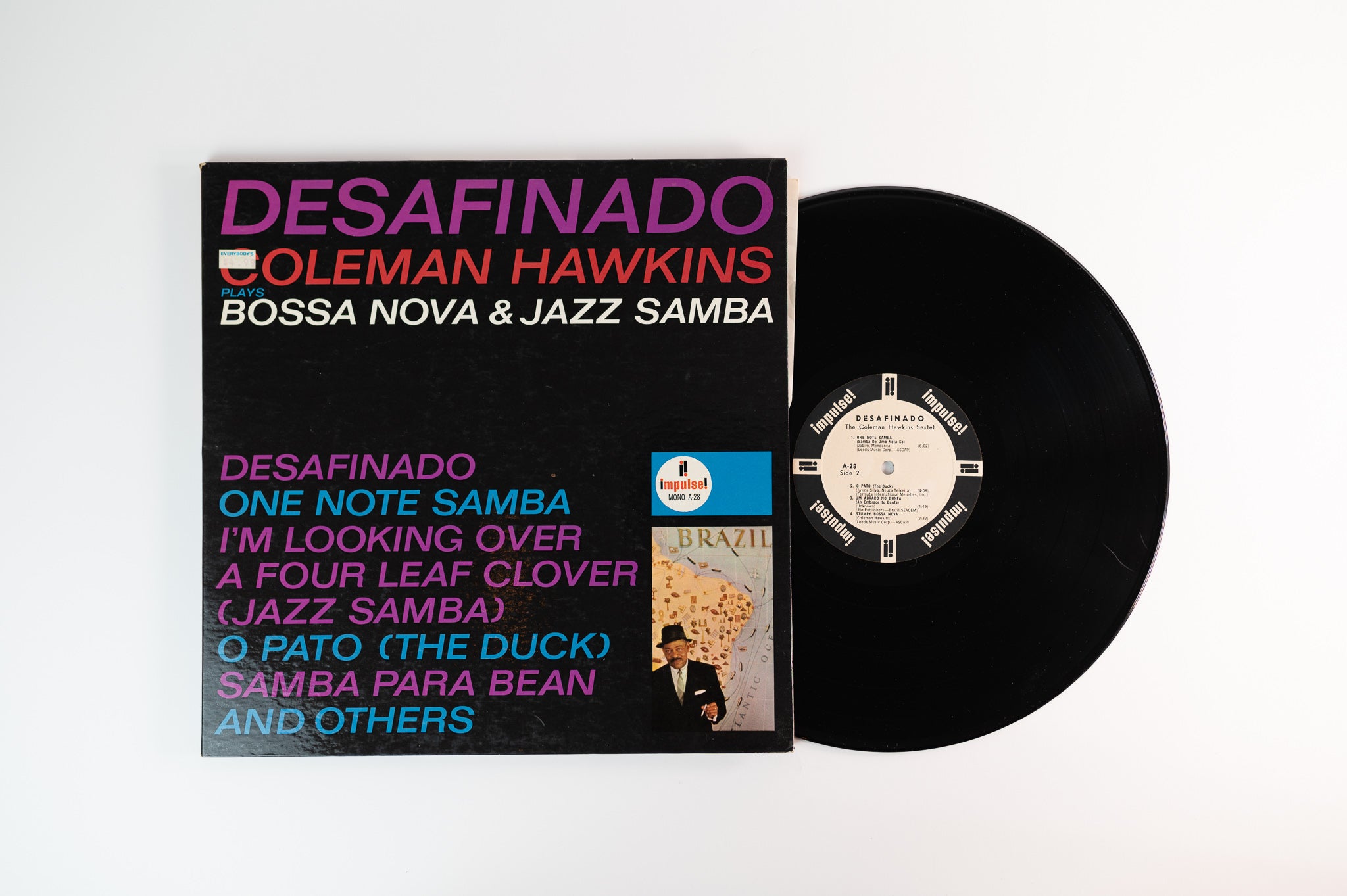 Coleman Hawkins - Desafinado (Bossa Nova & Jazz Samba) on Impulse Mono Promo