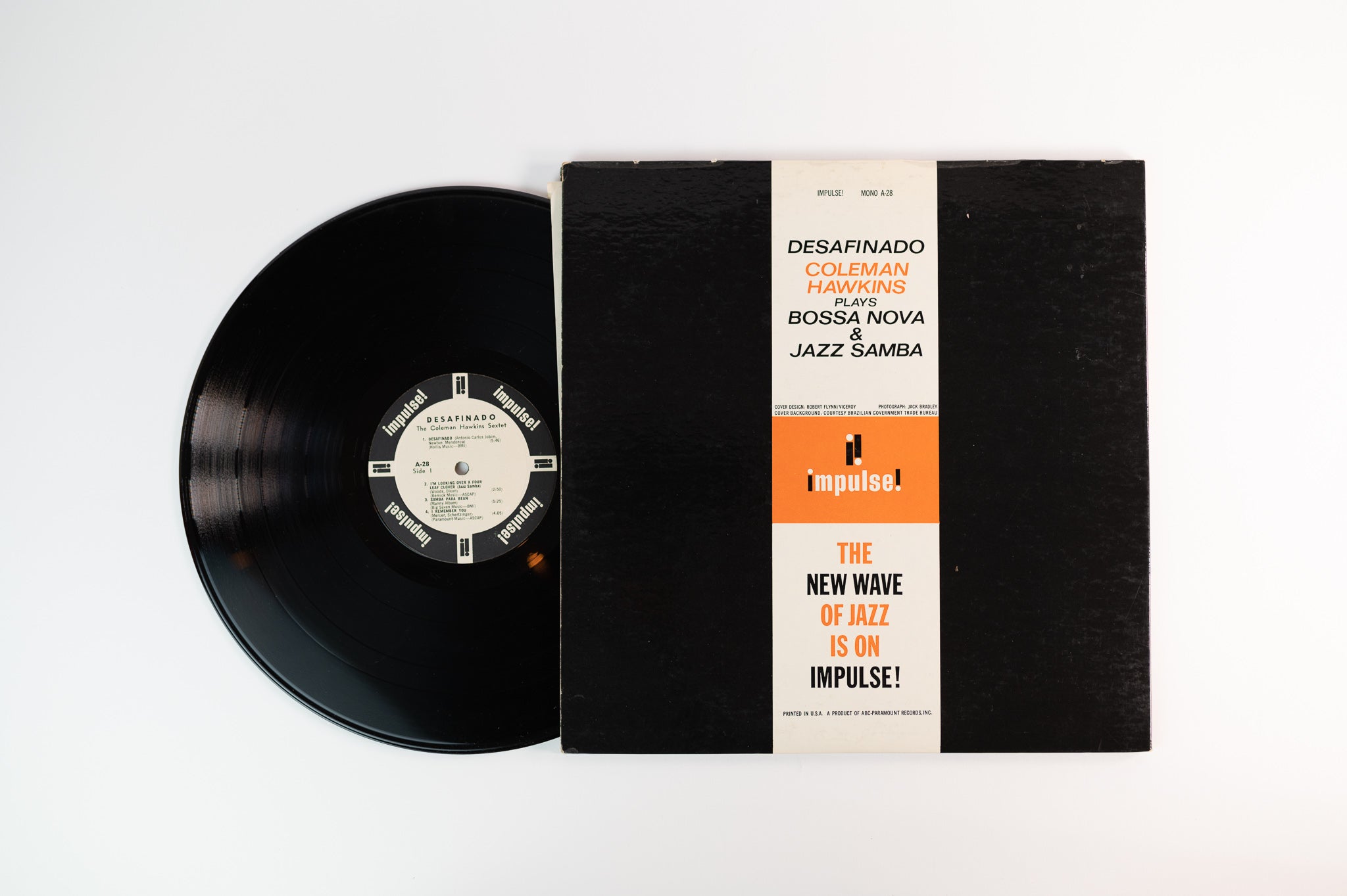 Coleman Hawkins - Desafinado (Bossa Nova & Jazz Samba) on Impulse Mono Promo