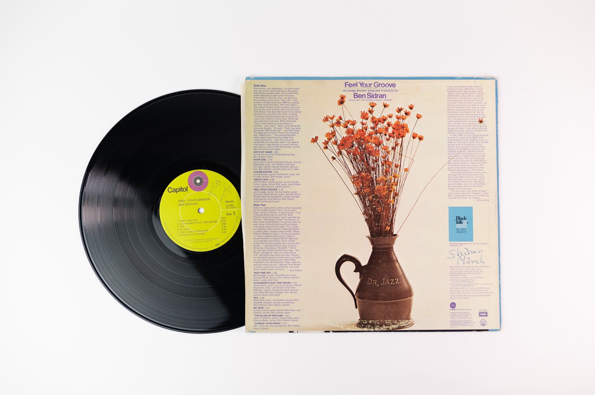 Ben Sidran - Feel Your Groove on Capitol
