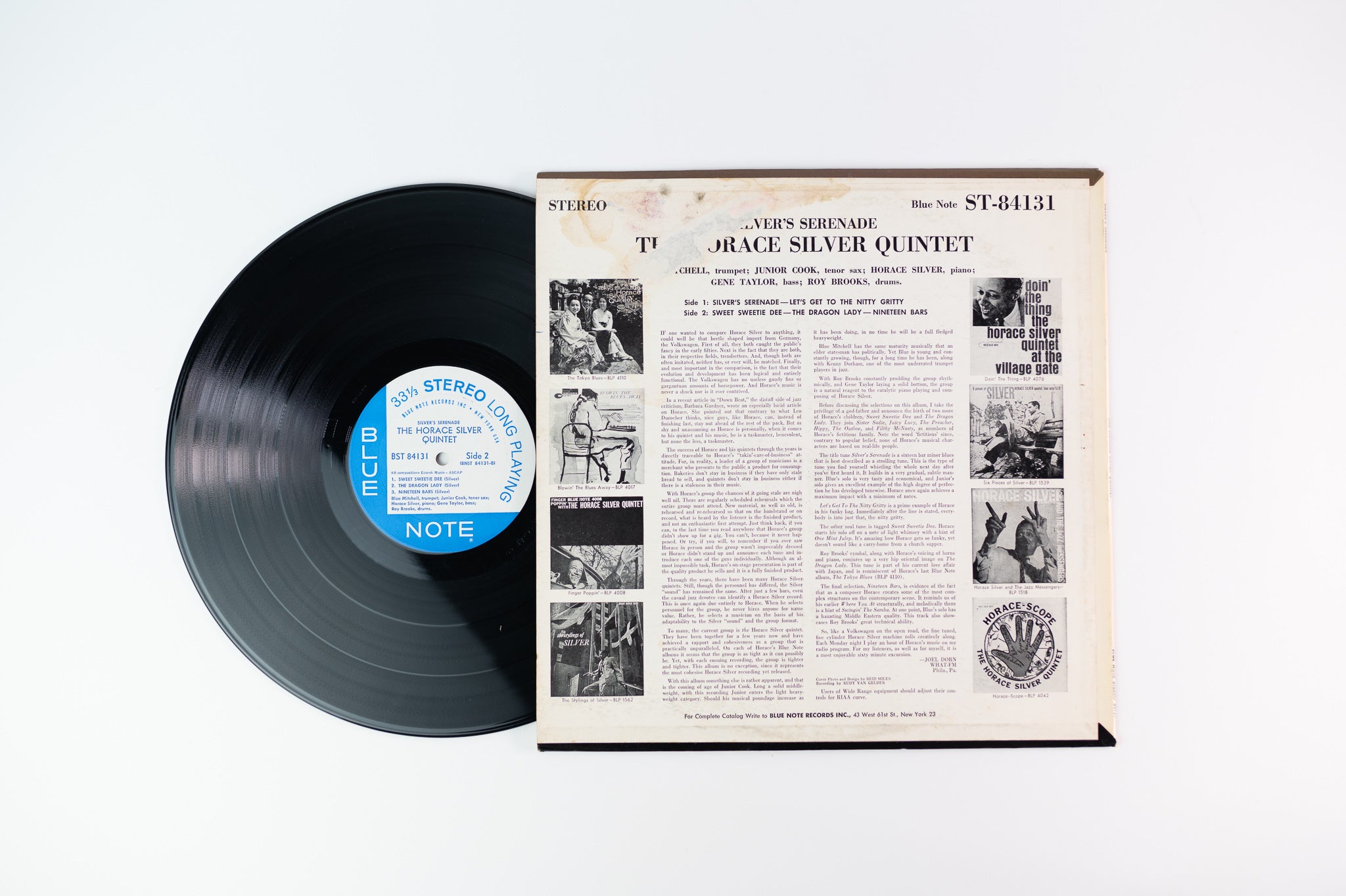 The Horace Silver Quintet - Silver's Serenade on Blue Note BST 84131