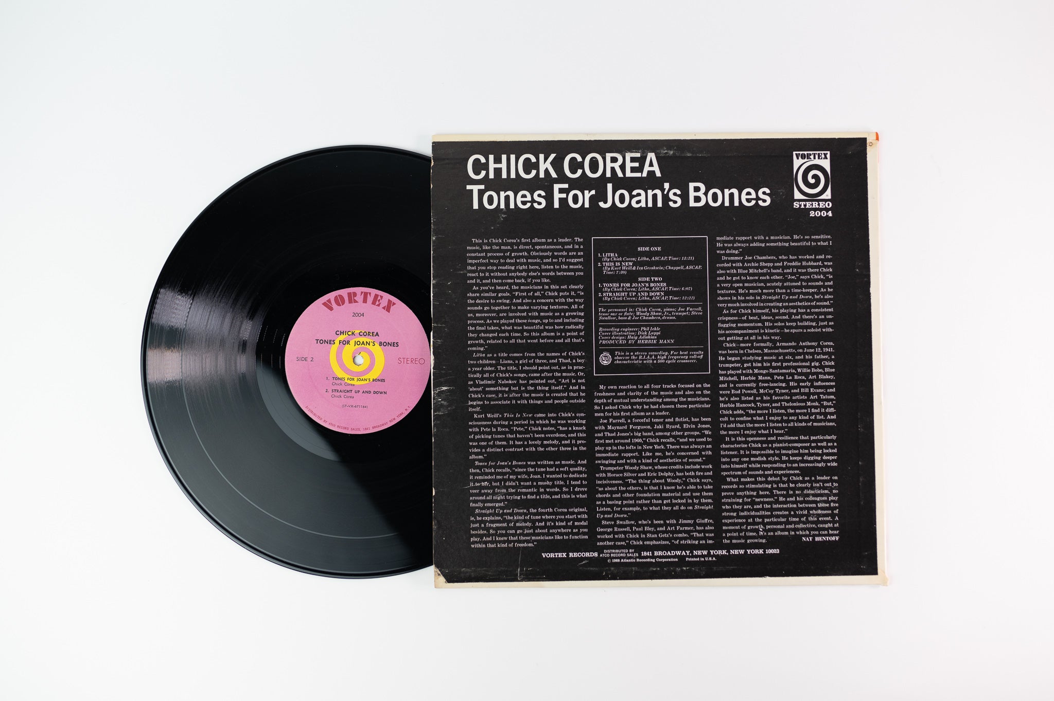 Chick Corea - Tones For Joan's Bones on Vortex