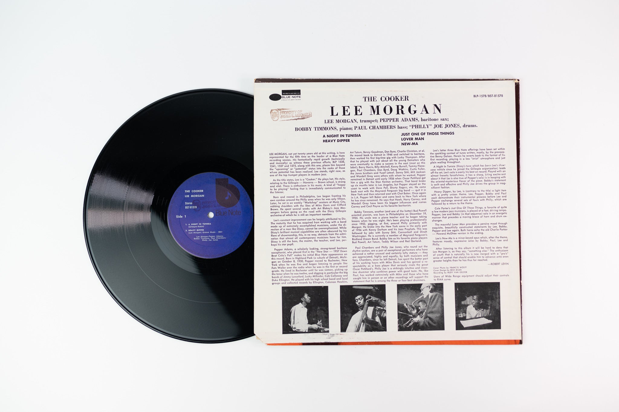 Lee Morgan - The Cooker on Blue Note BST 81578