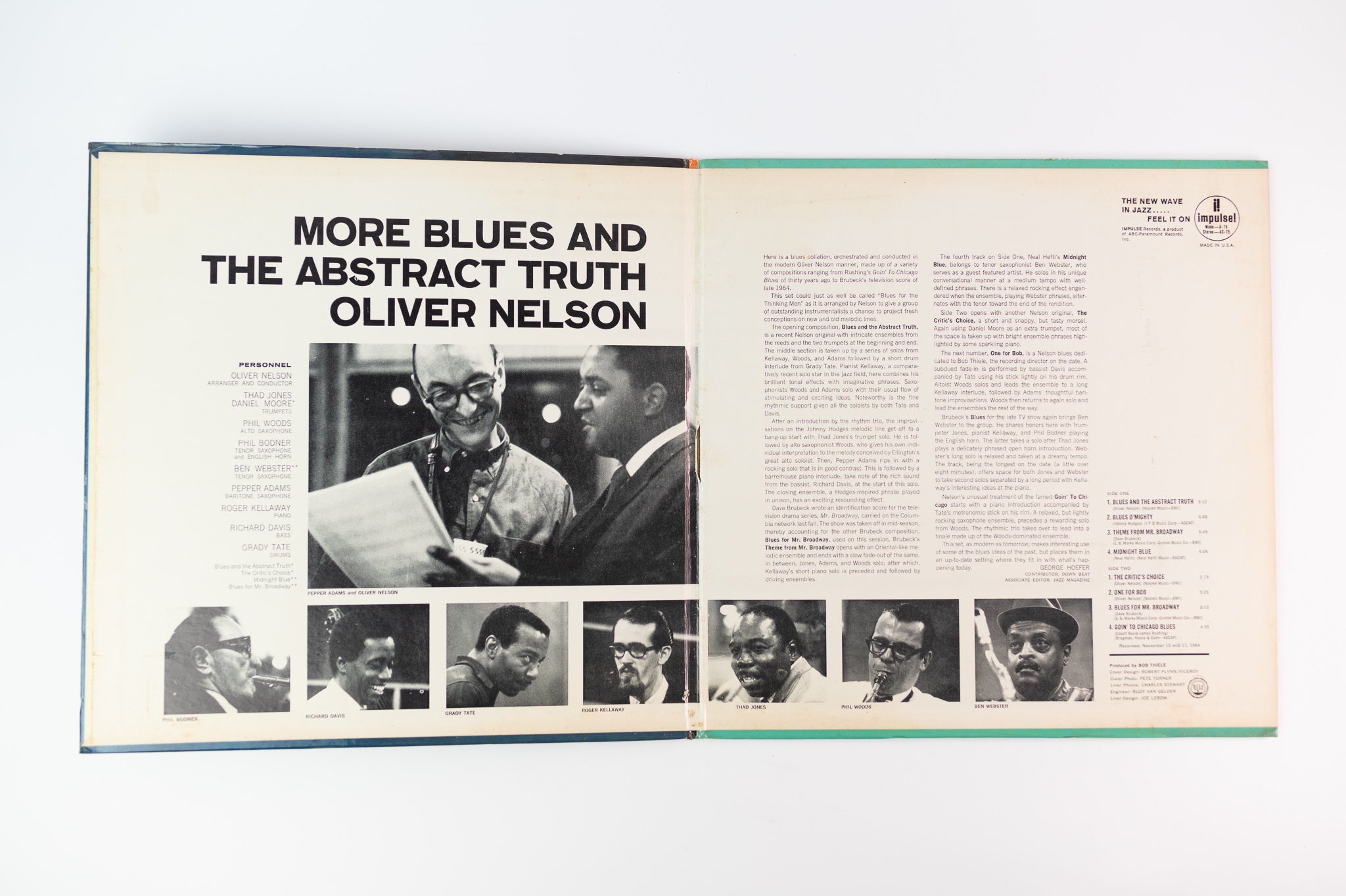Oliver Nelson - More Blues And The Abstract Truth on Impulse