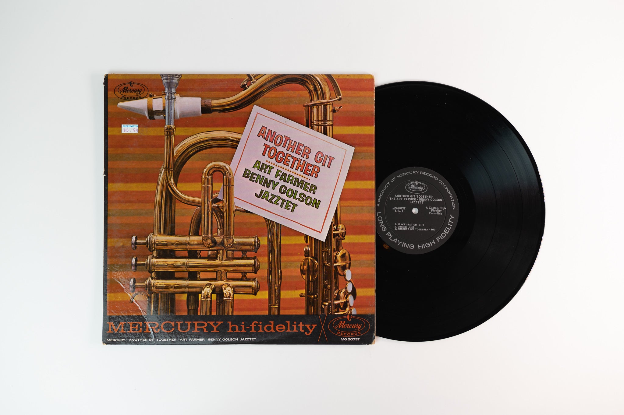 The Jazztet - Another Git Together on Mercury Mono
