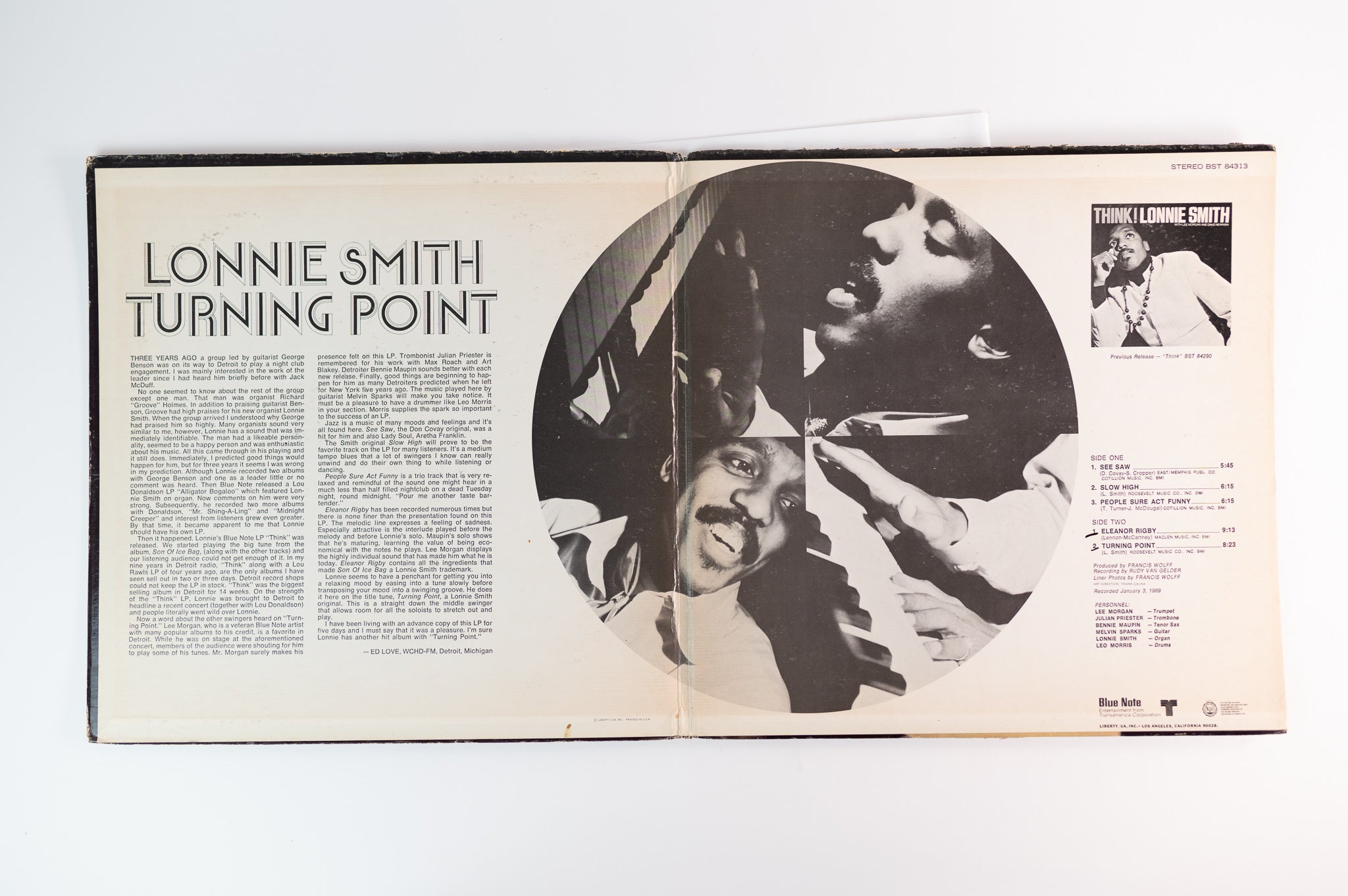Lonnie Smith - Turning Point on Blue Note Stereo Liberty