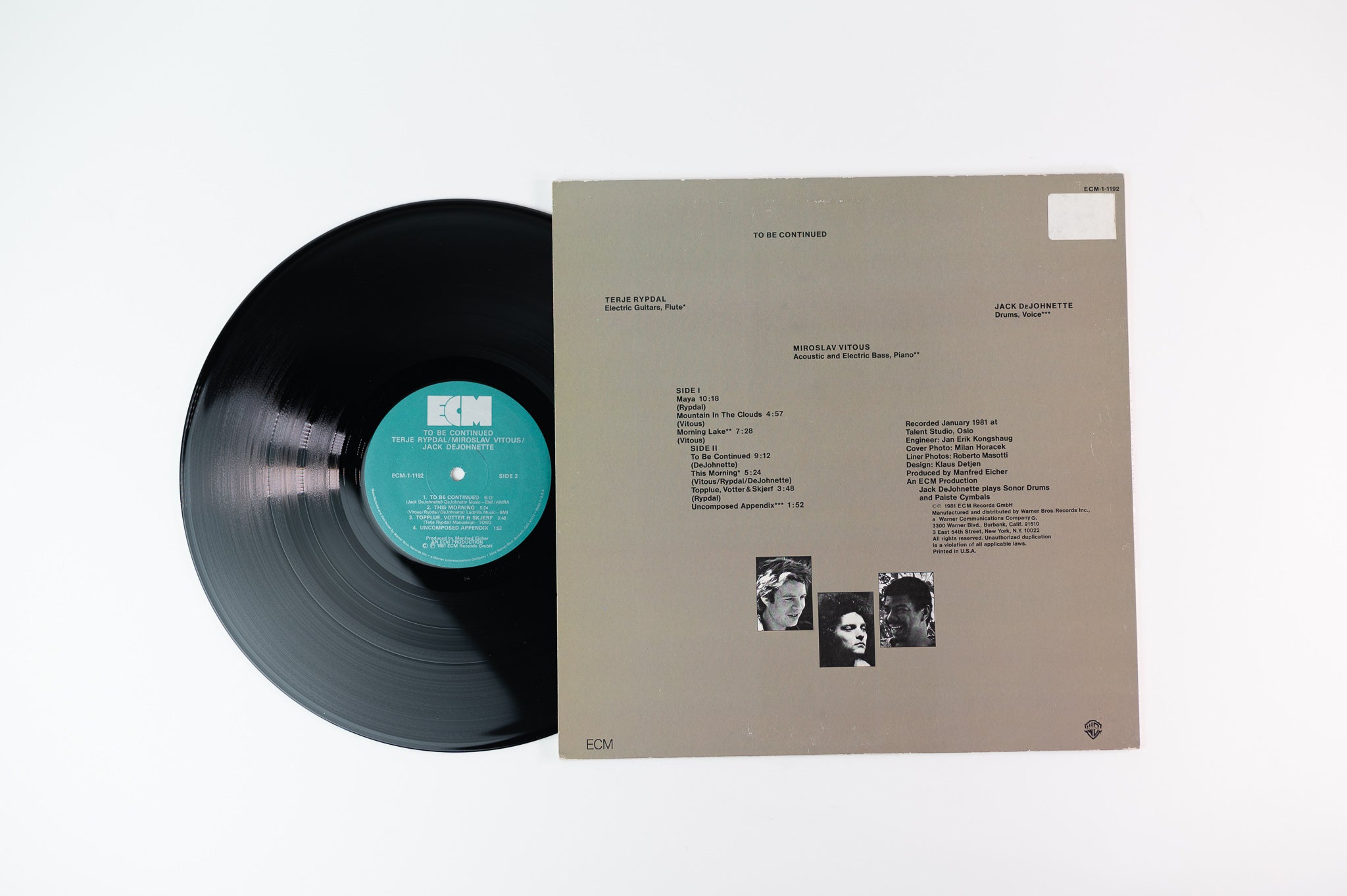 Terje Rypdal - To Be Continued on ECM