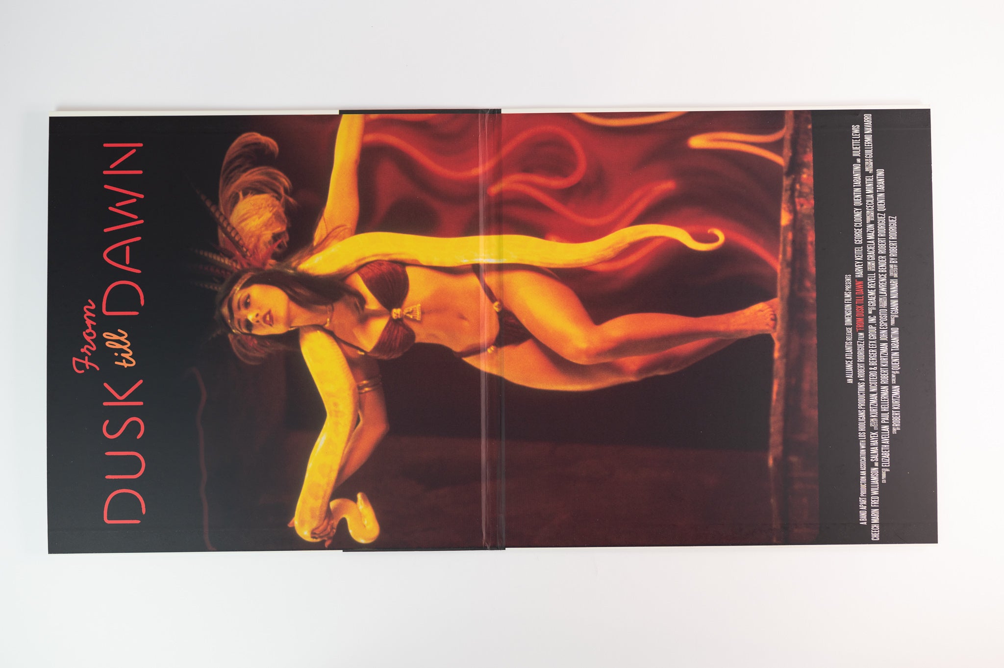 Various - From Dusk Till Dawn: Music From The Motion Picture on Brookvale Ltd Numbered Clear Wit Red Blood Splatter