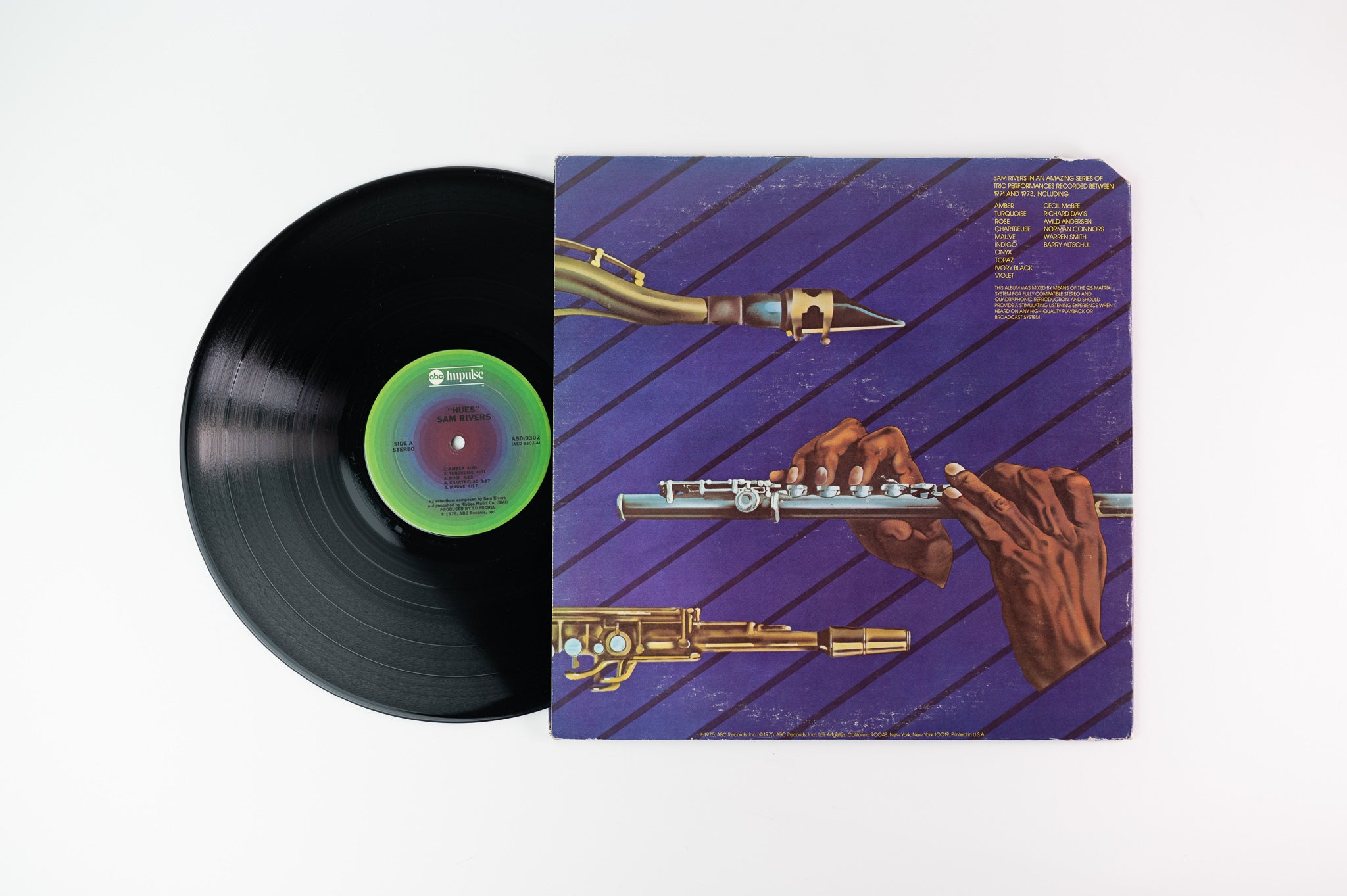 Sam Rivers - Hues on ABC Records / Impulse