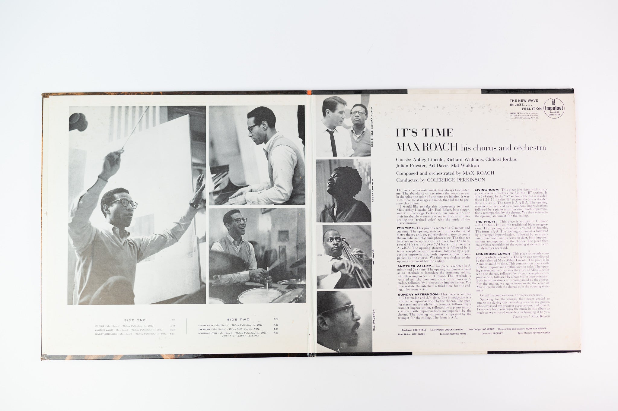Max Roach His Chorus And Orchestra - It's Time on Impulse - Stereo