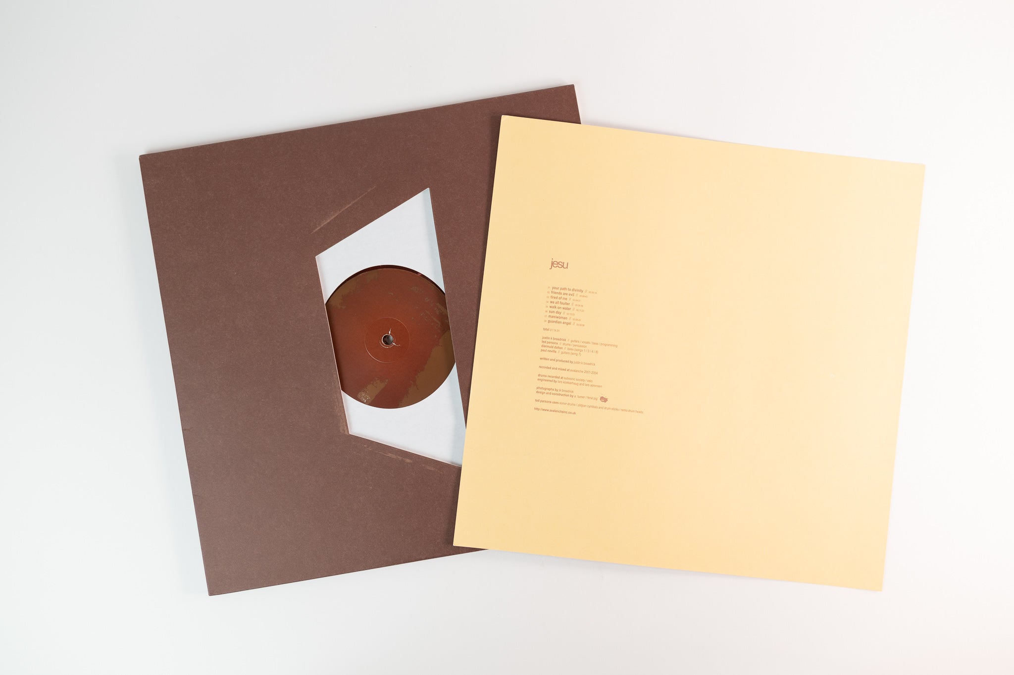 Jesu - Jesu on Hydra Head Limited Brown Marble Reissue