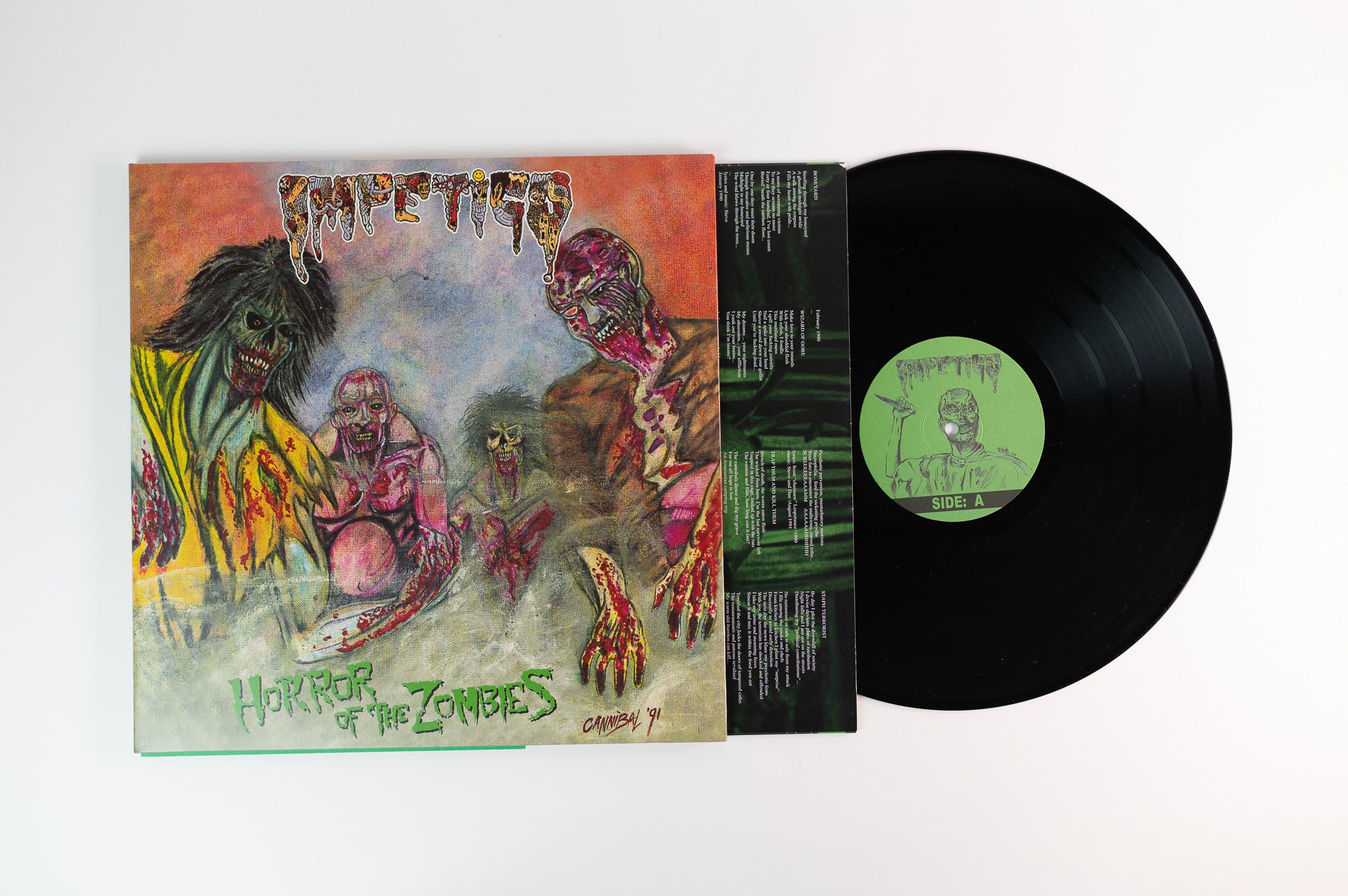 Impetigo - Horror Of The Zombies on Hells Headbangers Reissue