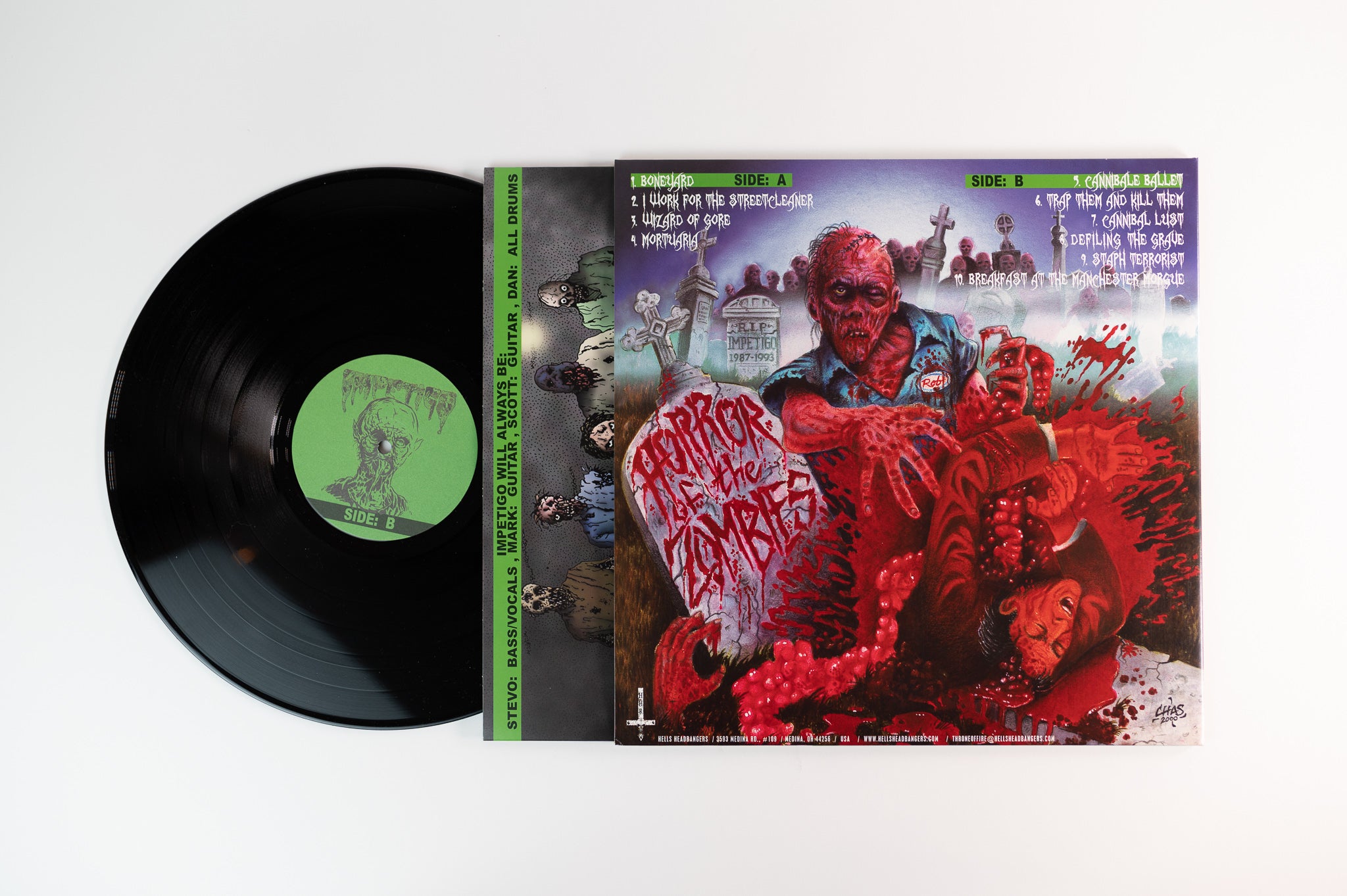 Impetigo - Horror Of The Zombies on Hells Headbangers Reissue