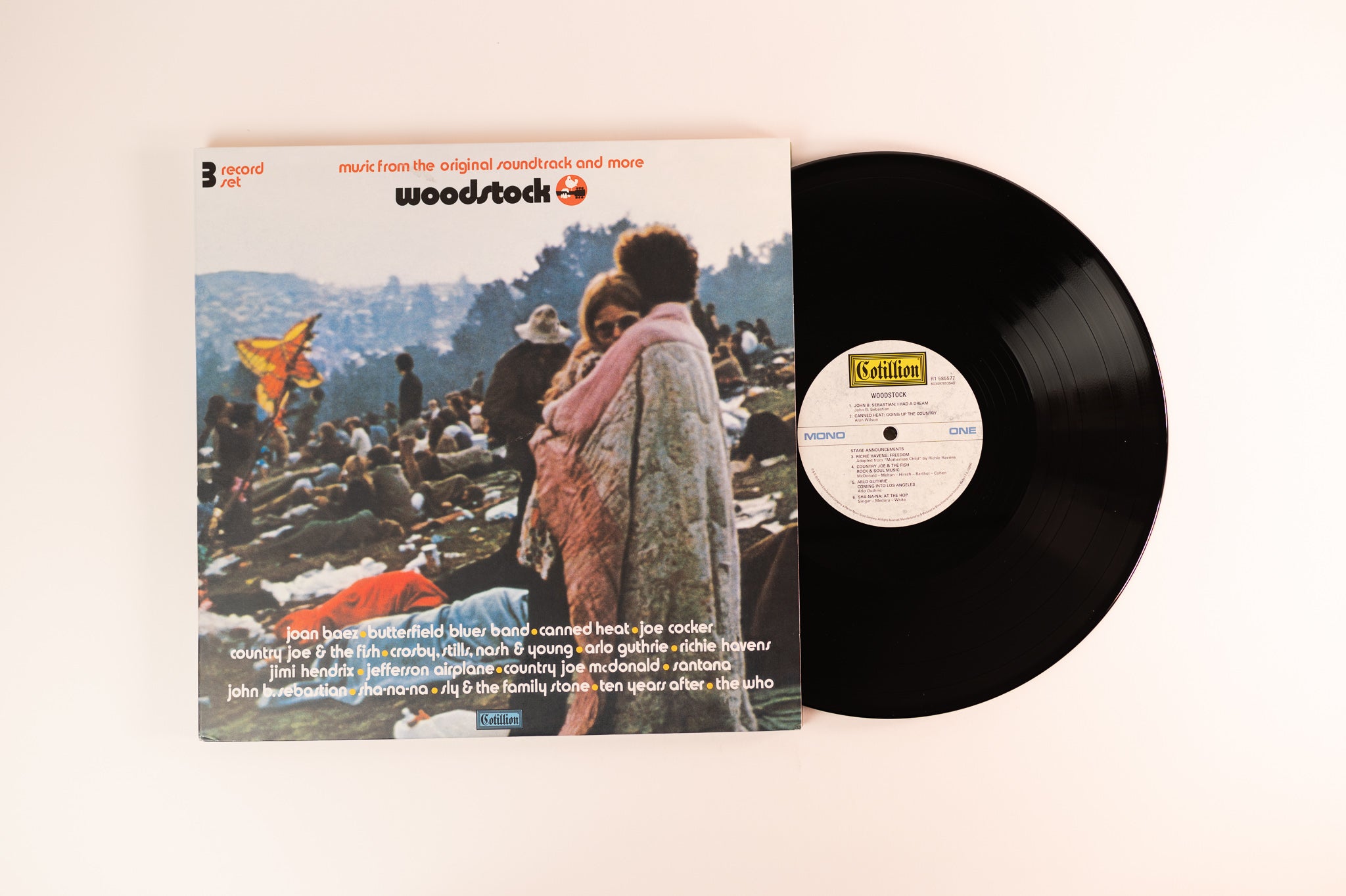Various - Woodstock on Cotillion Ltd RSD 2019 Reissue
