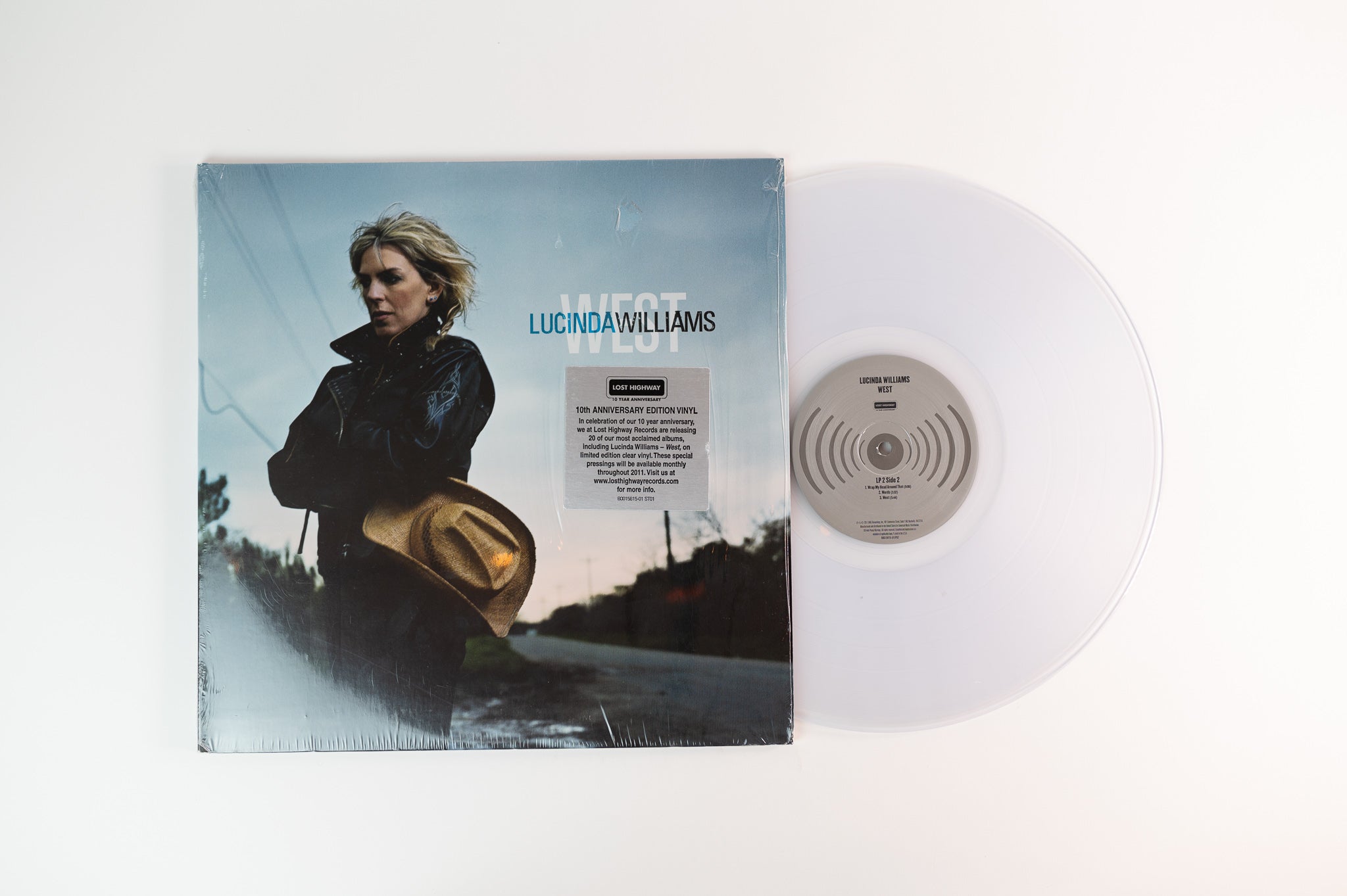 Lucinda Williams - West on Lost Highway Ltd Clear Vinyl Reissue