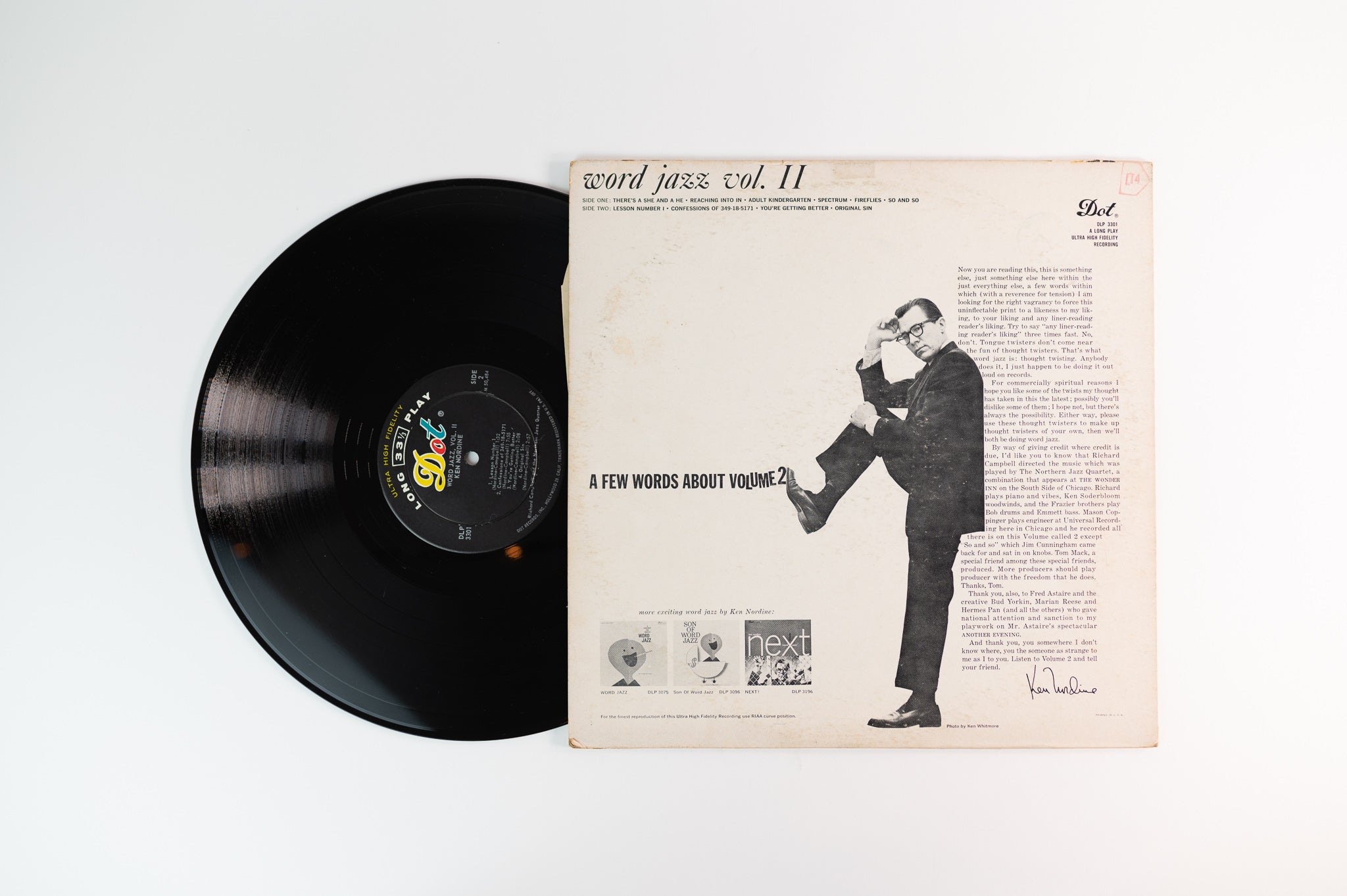Ken Nordine - Word Jazz Vol. II on Dot Mono