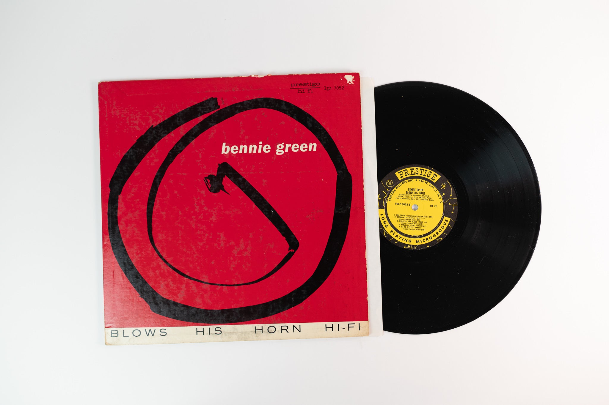 Bennie Green - Blows His Horn on Prestige 7052 Mono Deep Groove W 50th