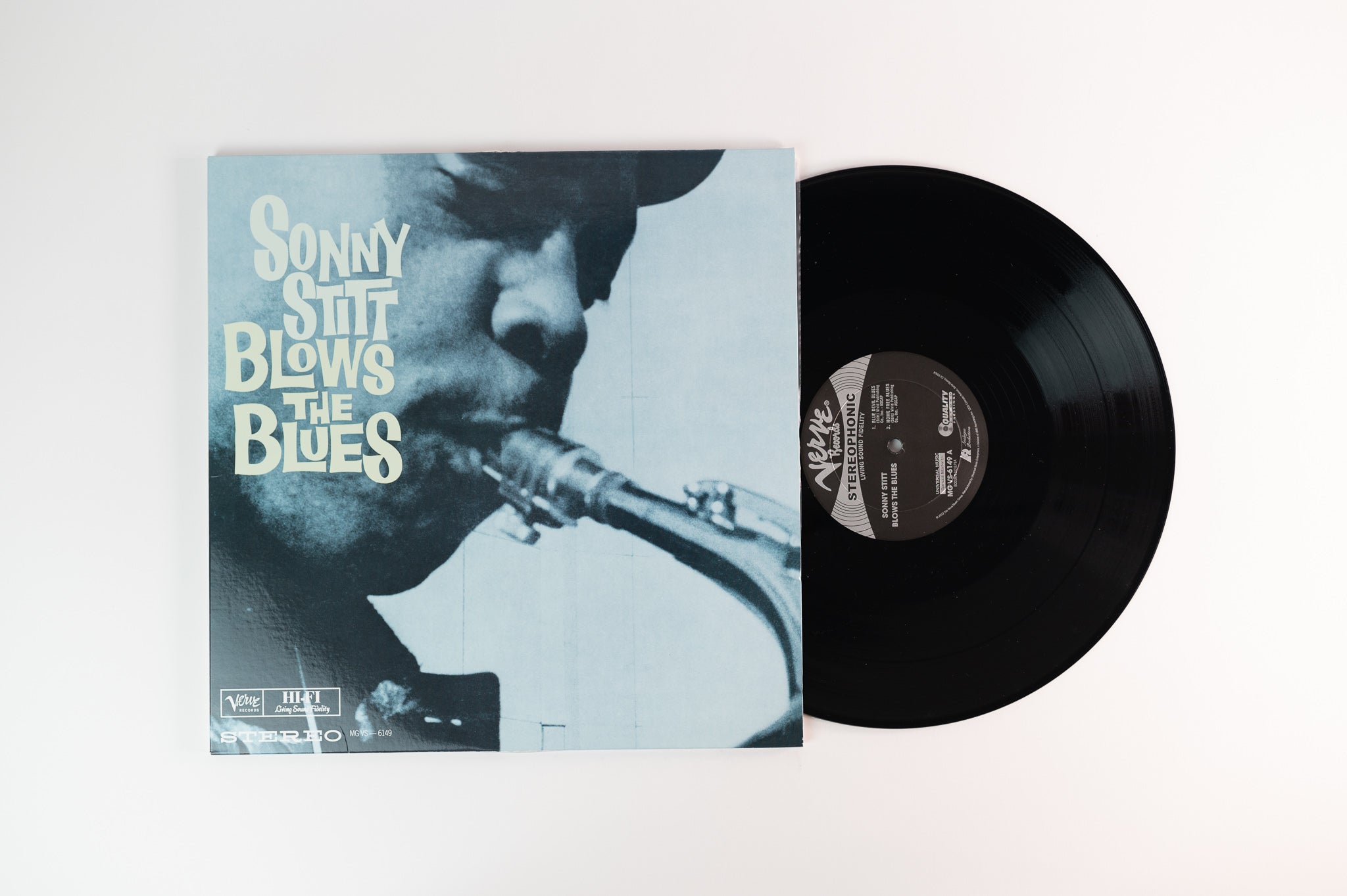 Sonny Stitt - Blows The Blues on Verve Analog Productions Reissue