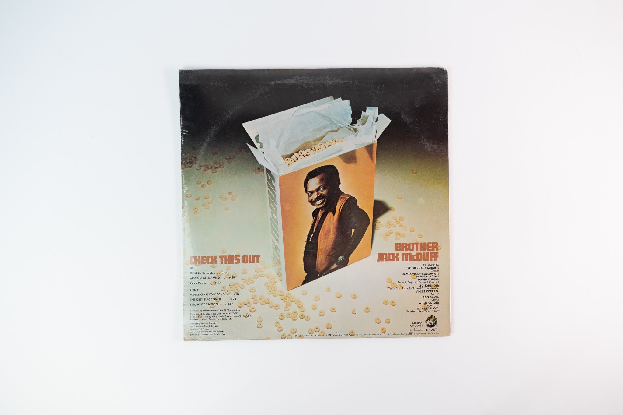 Brother Jack McDuff - Check This Out on Cadet Sealed