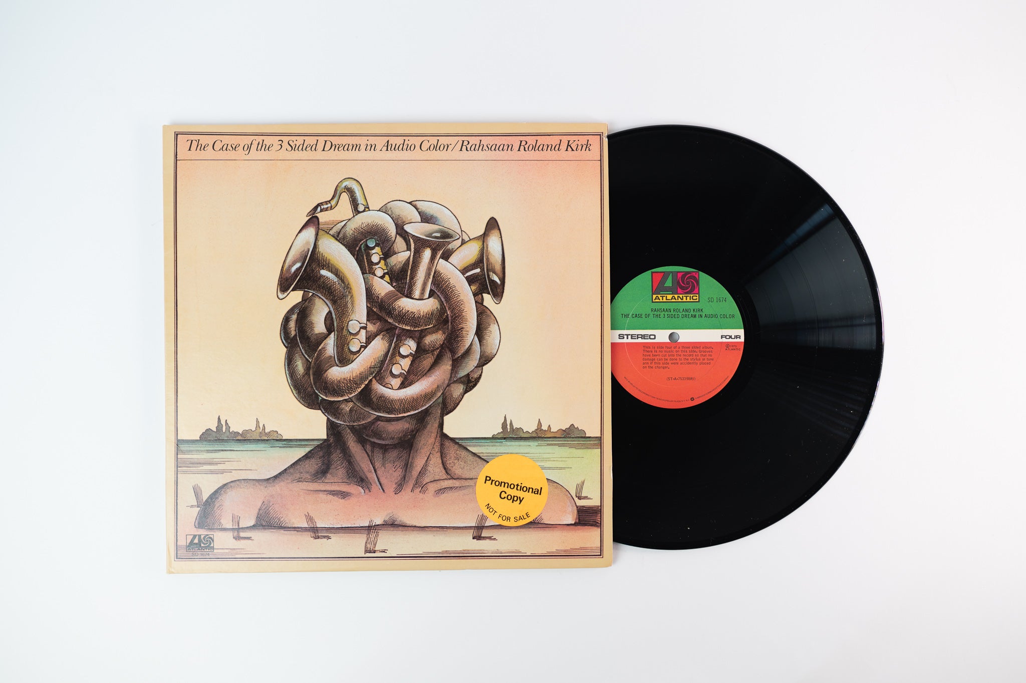 Roland Kirk - The Case Of The 3 Sided Dream In Audio Color on Atlantic