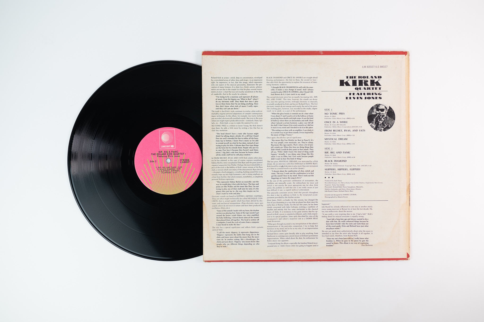 The Roland Kirk Quartet - Rip, Rig & Panic on Limelight Stereo Reissue