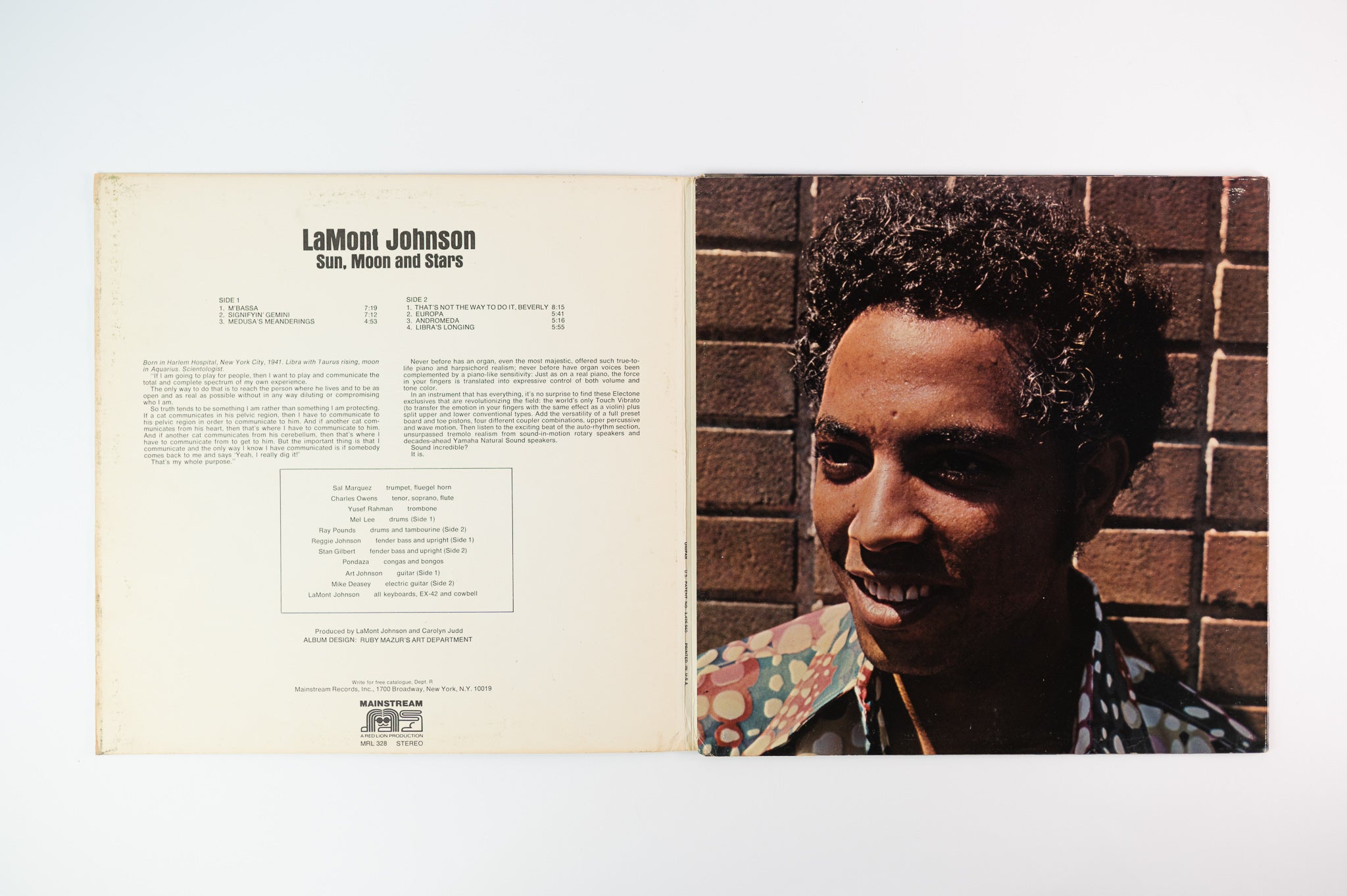 LaMont Johnson - Sun, Moon And Stars on Mainstream