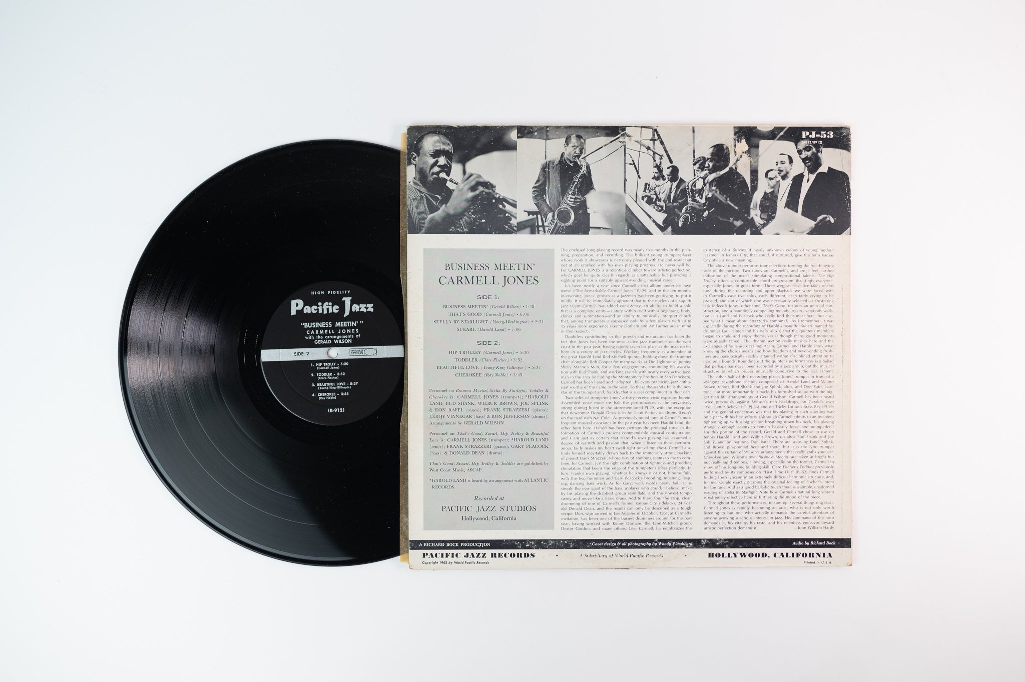 Carmell Jones - Business Meetin'on Pacific Jazz Mono