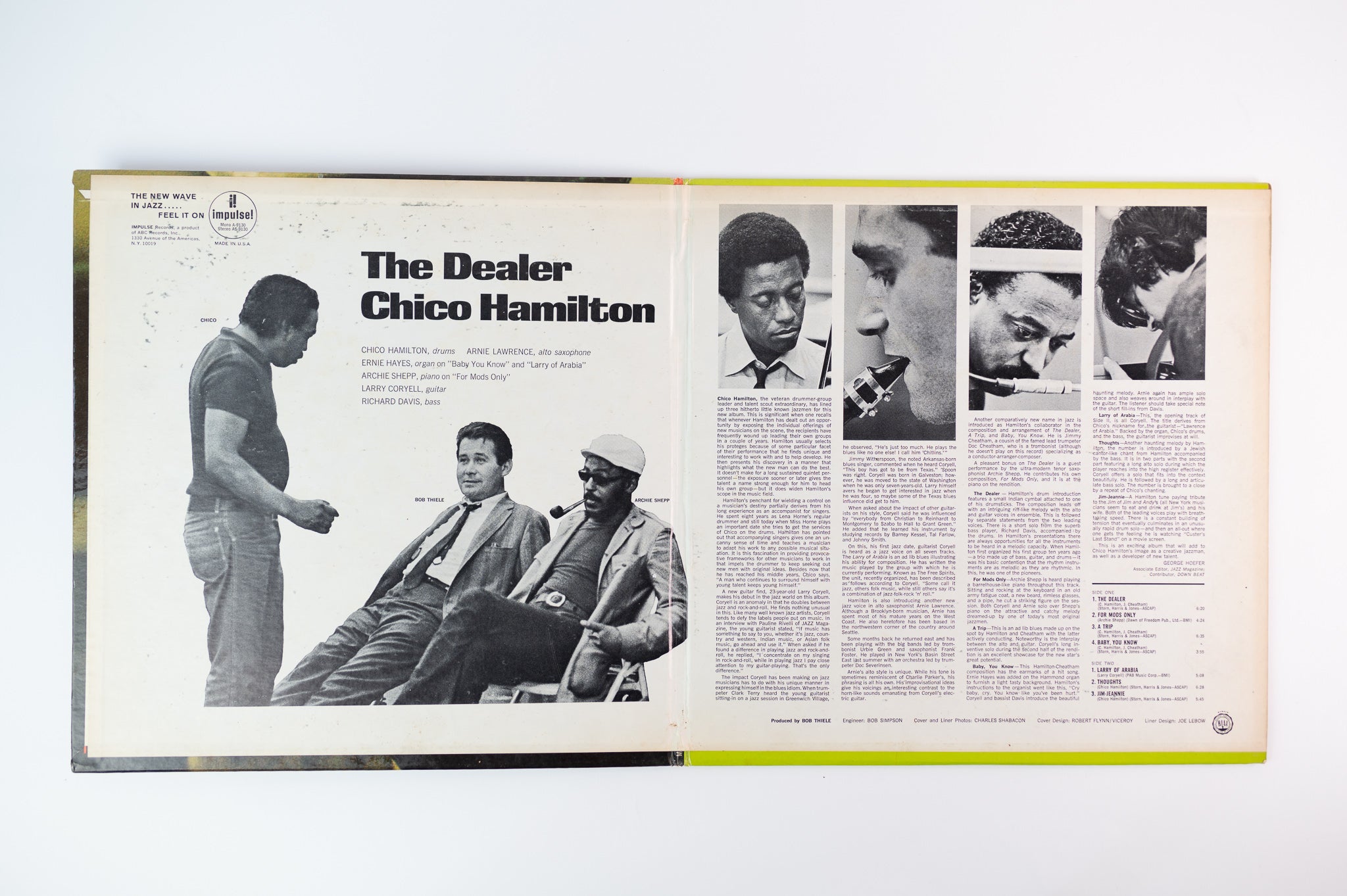 Chico Hamilton - The Dealer on ABC Impulse Stereo Reissue