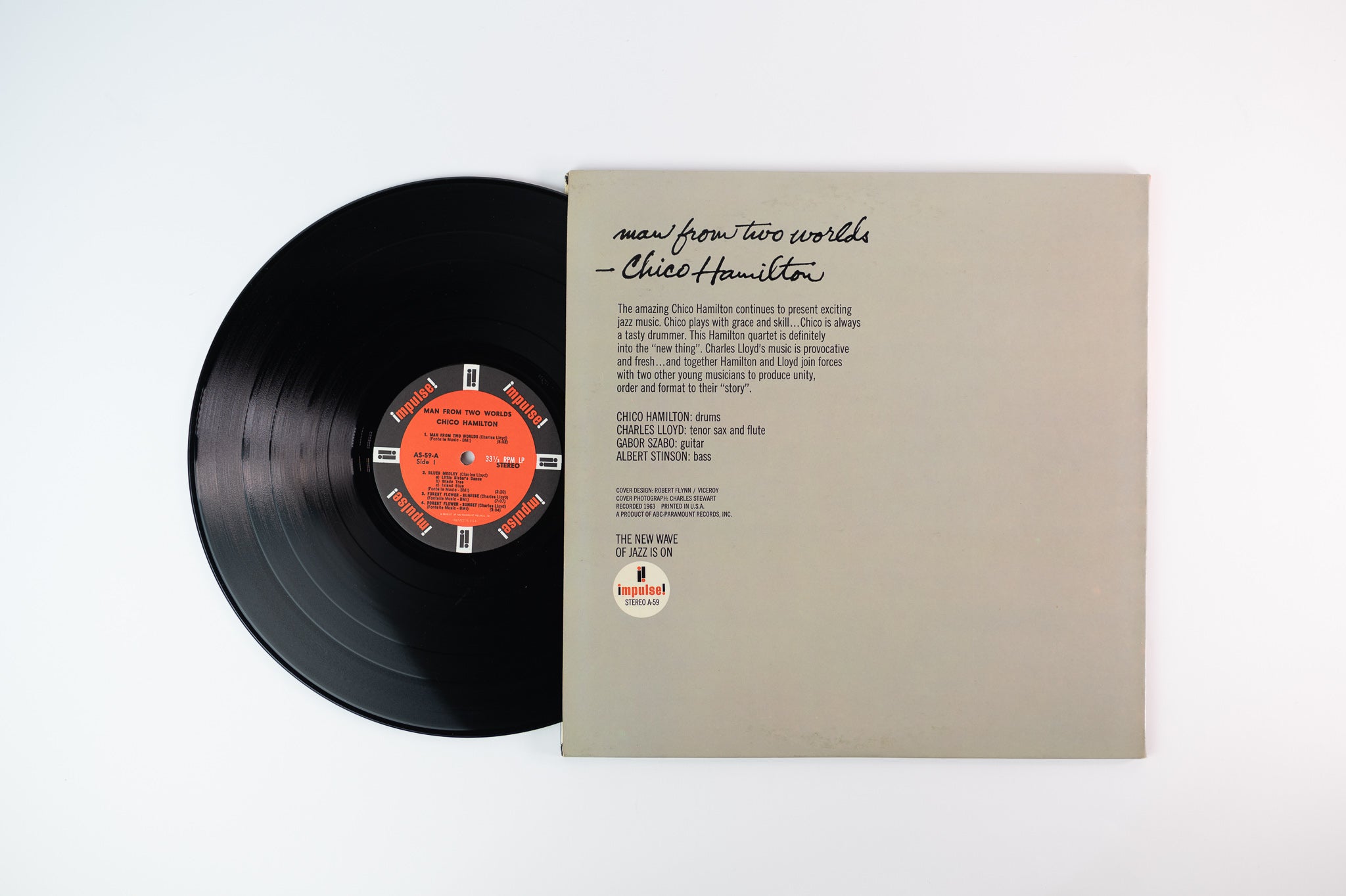 Chico Hamilton - Man From Two Worlds on Impulse Stereo