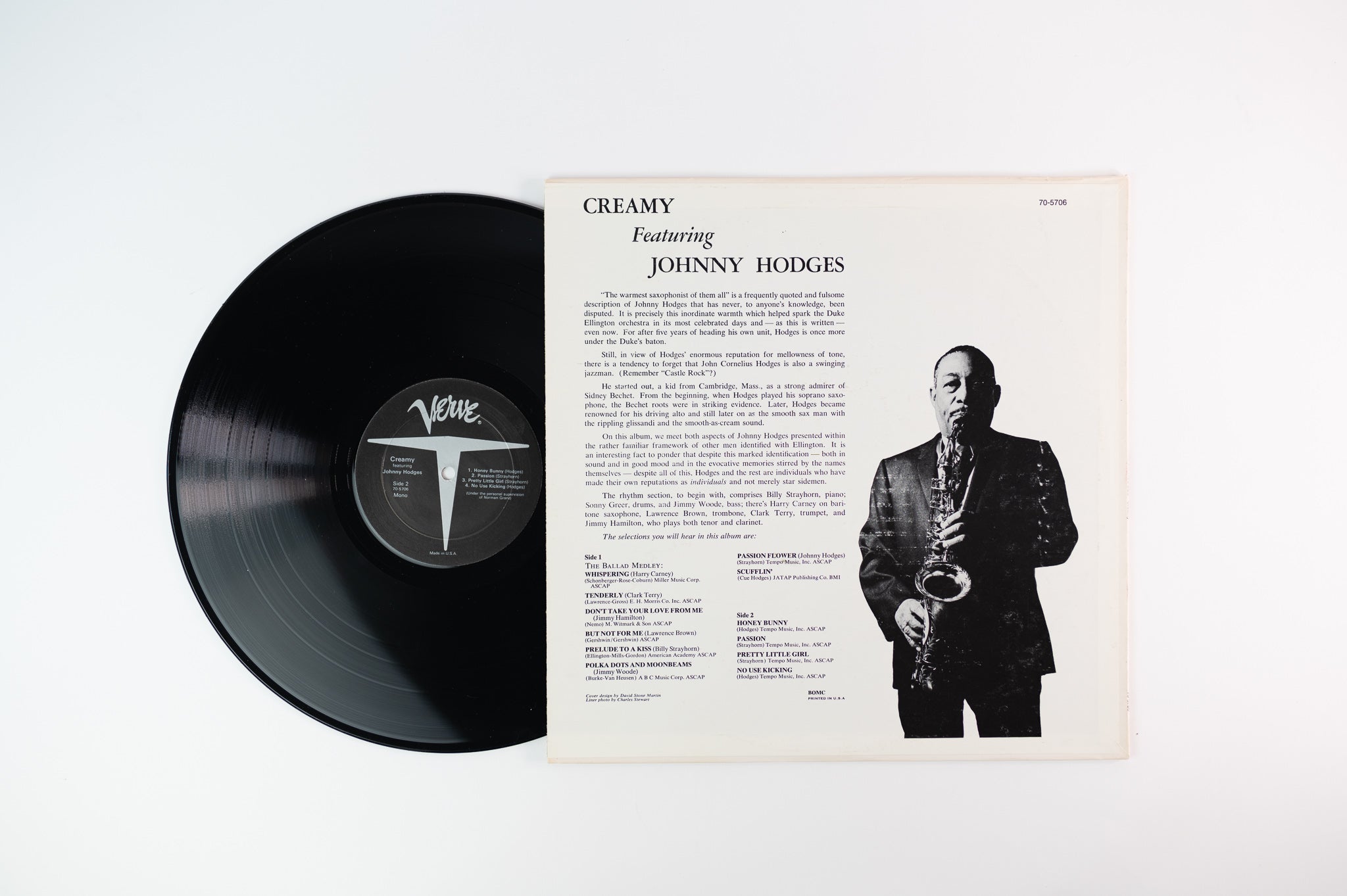 Johnny Hodges - Creamy on Verve BOMC Reissue