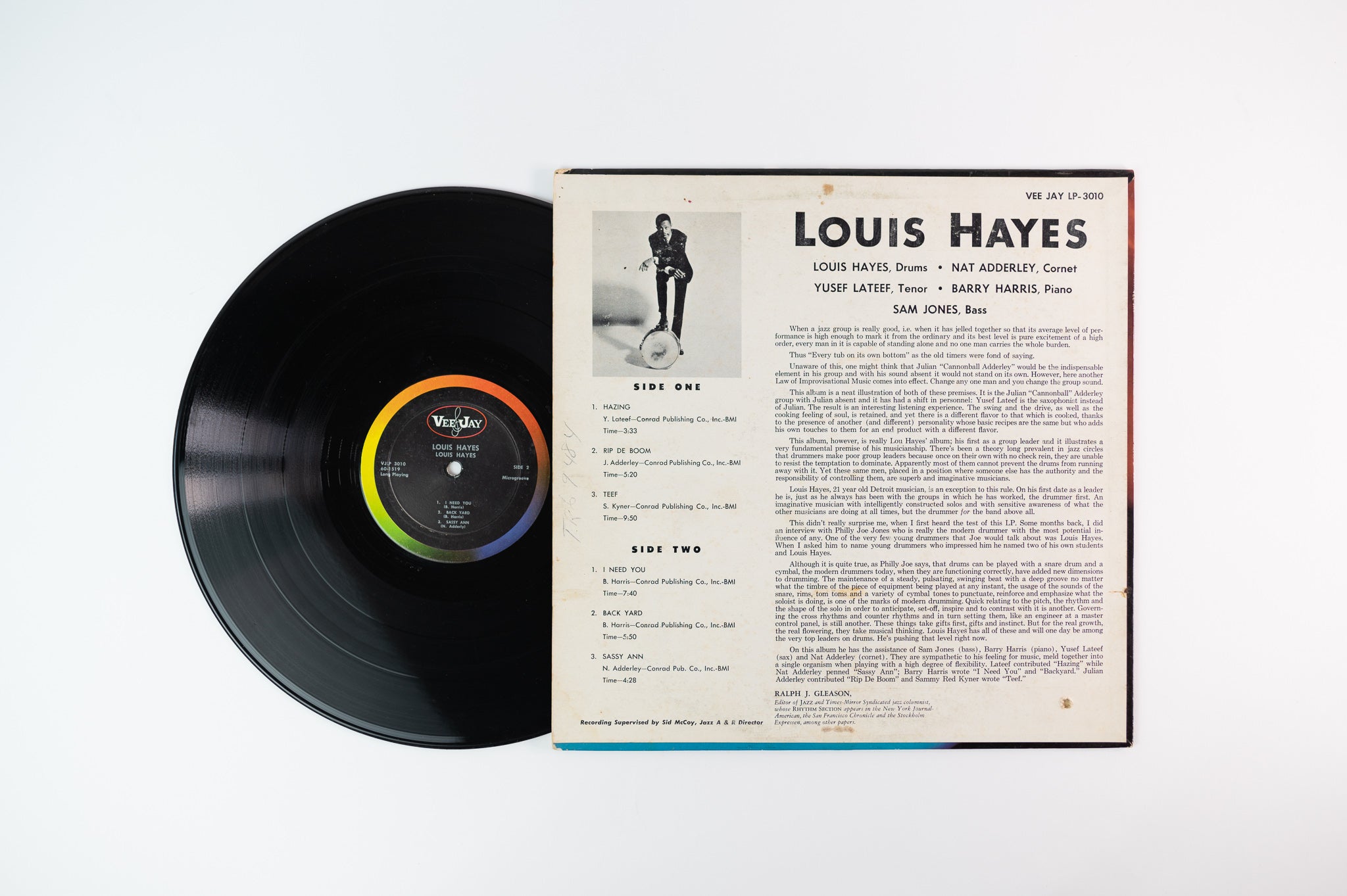 Louis Hayes - Louis Hayes on Vee Jay Mono Deep Groove