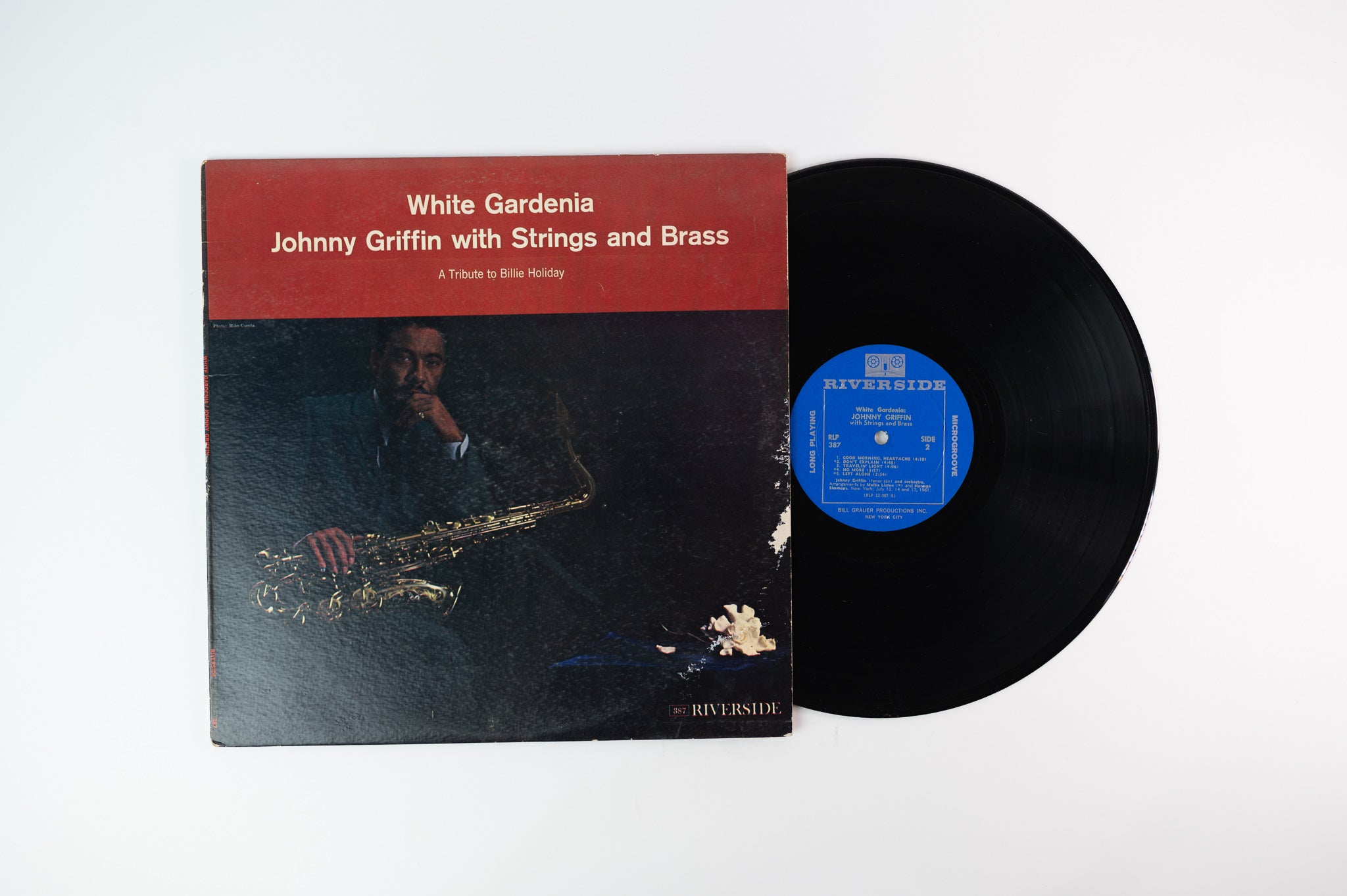 Johnny Griffin - White Gardenia on Riverside Mono Deep Groove