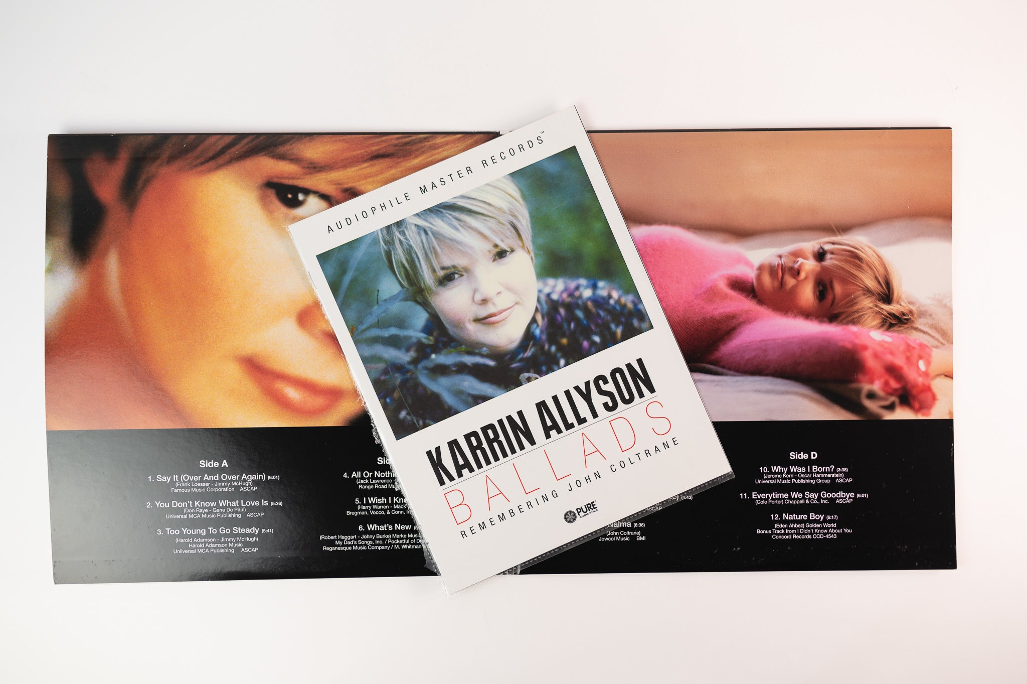 Karrin Allyson - Ballads: Remembering John Coltrane on Pure Audiophile Concord Limited Numbered Blue Vinyl