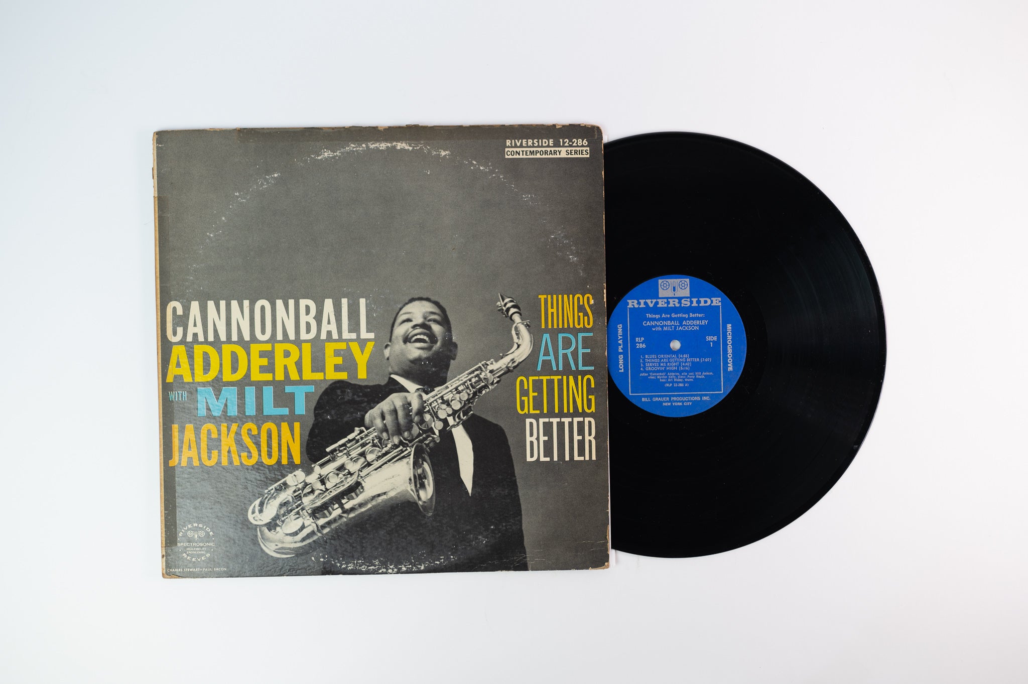 Cannonball Adderley - Things Are Getting Better on Riverside Mono