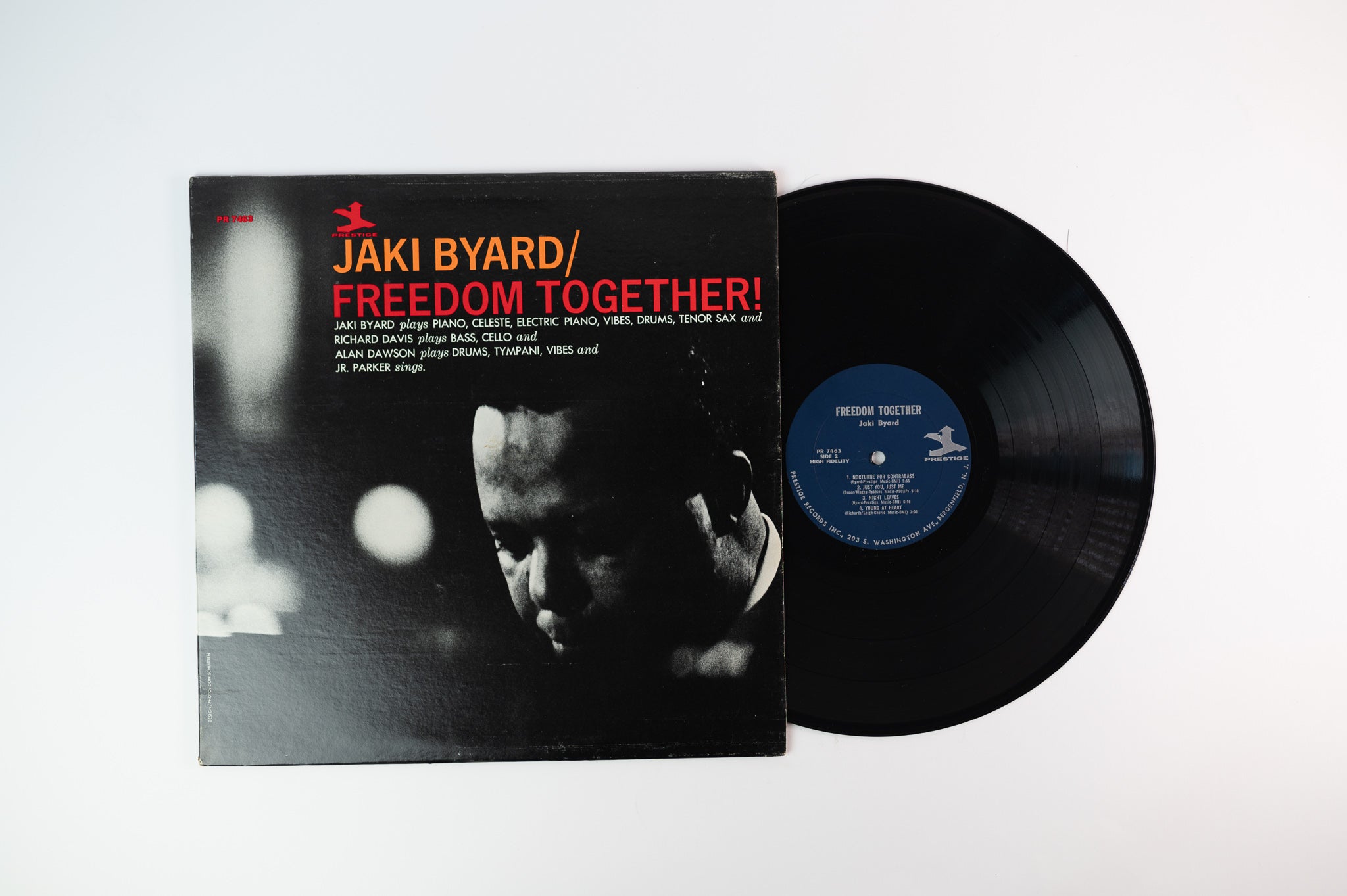 Jaki Byard - Freedom Together! on Prestige 7463 Mono