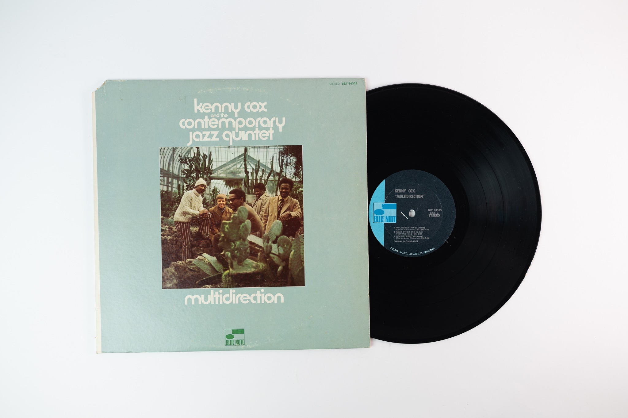 Kenny Cox - Multidirection on Blue Note BST 84339 Aqua and Black Label