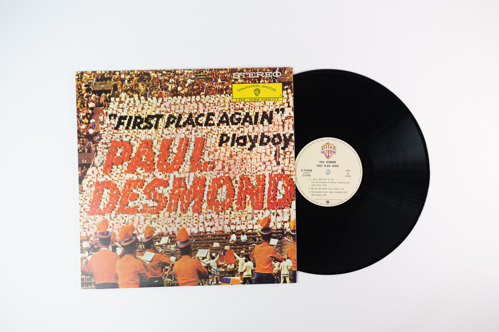 Paul Desmond - First Place Again on Warner Bros Japanese Reissue