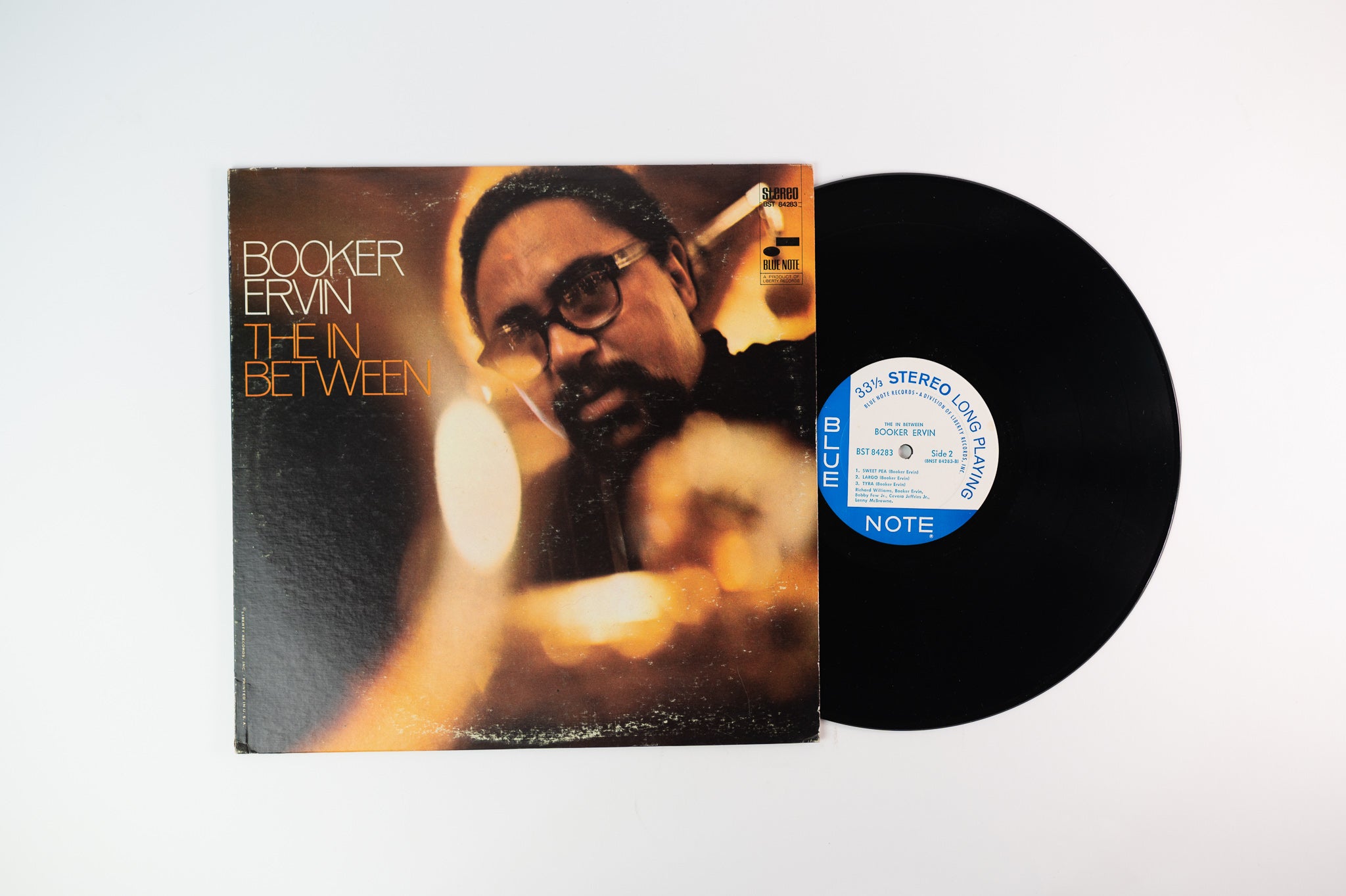 Booker Ervin - The In Between on Blue Note BST 84283 Stereo Liberty