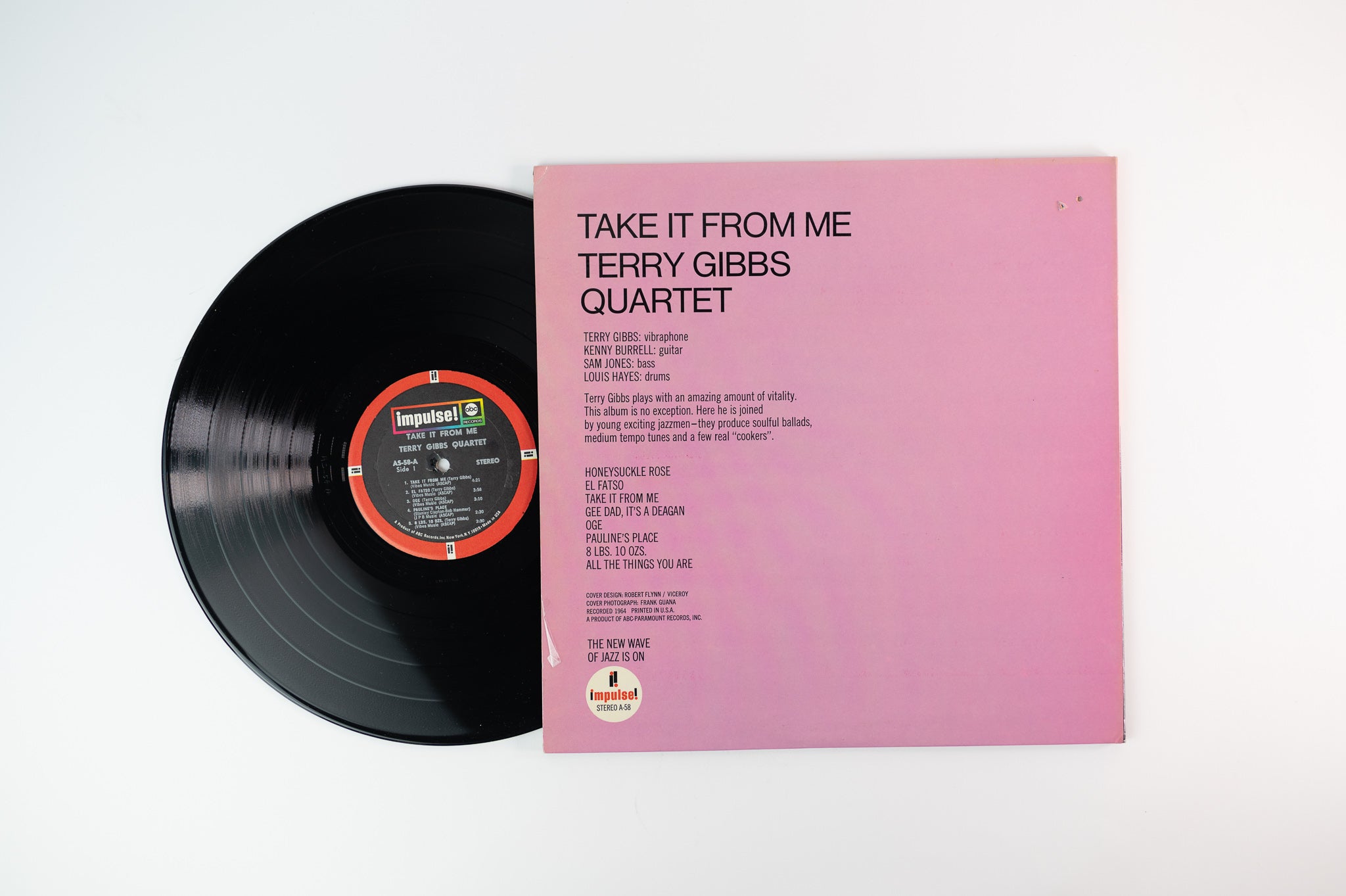 Terry Gibbs Quartet - Take It From Me on ABC Impulse Stereo Reissue