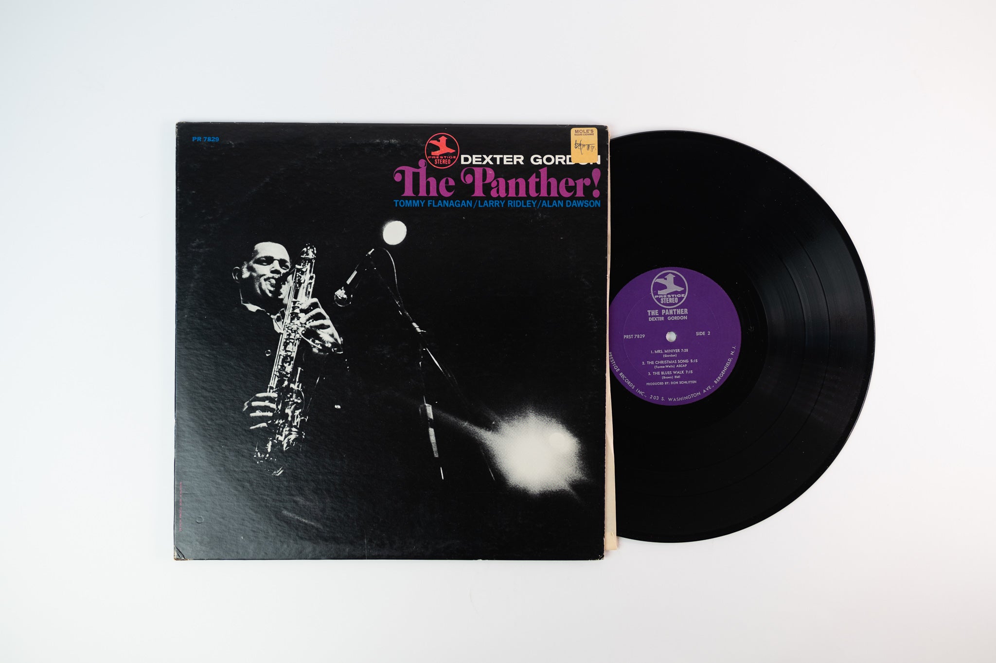 Dexter Gordon - The Panther! on Prestige Stereo