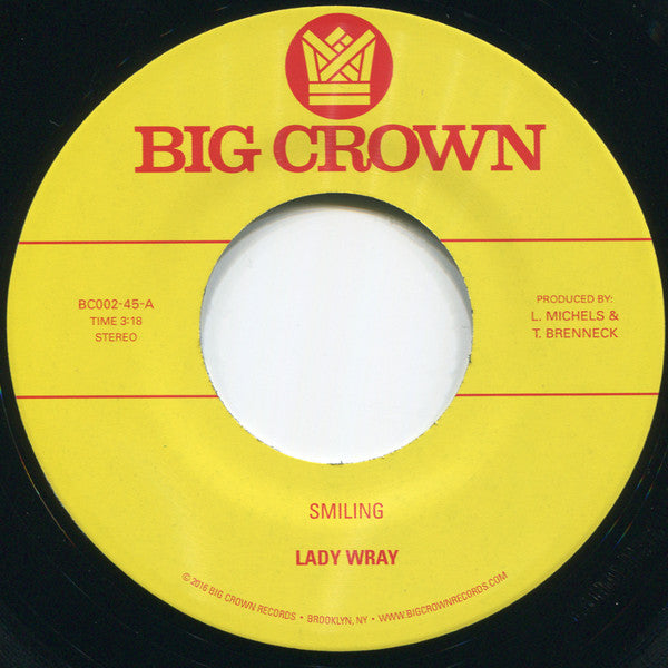 Lady Wray - Smiling / Make Me Over [7"]