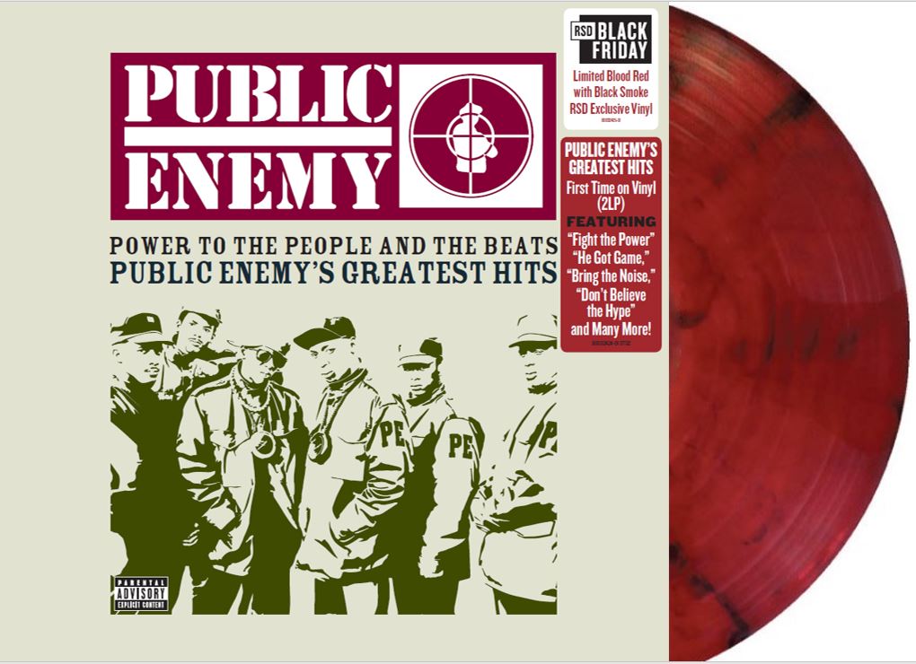 Public Enemy - Power To The People And The Beats - Public Enemy's Greatest Hits [Indie-Exclusive Blood Red w/ Smoke Vinyl]