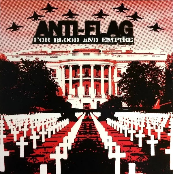 Anti-Flag - For Blood And Empire [White Marbled Vinyl]